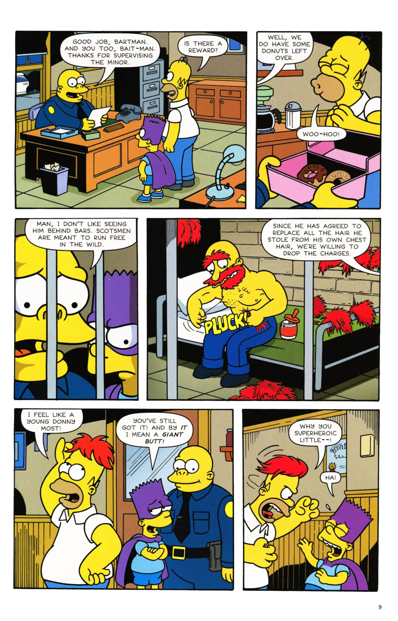 Read online Bongo Comics Presents Simpsons Super Spectacular comic -  Issue #10 - 11