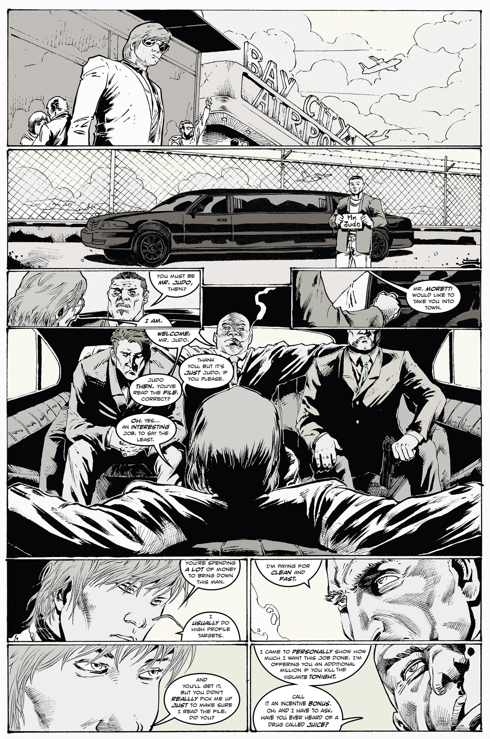 Read online Moros: A Hard Boiled Hero comic -  Issue #2 - 3