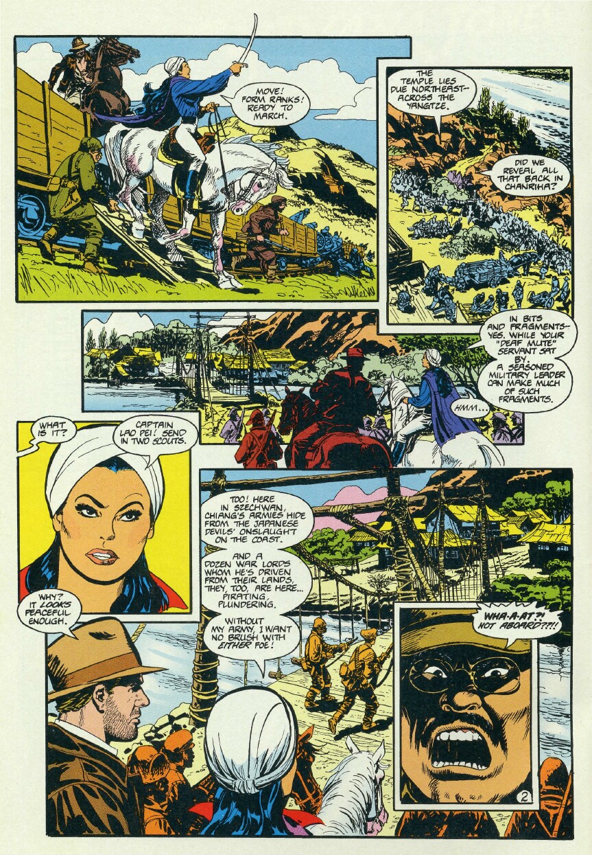 Read online Indiana Jones: Thunder in the Orient comic -  Issue #6 - 4