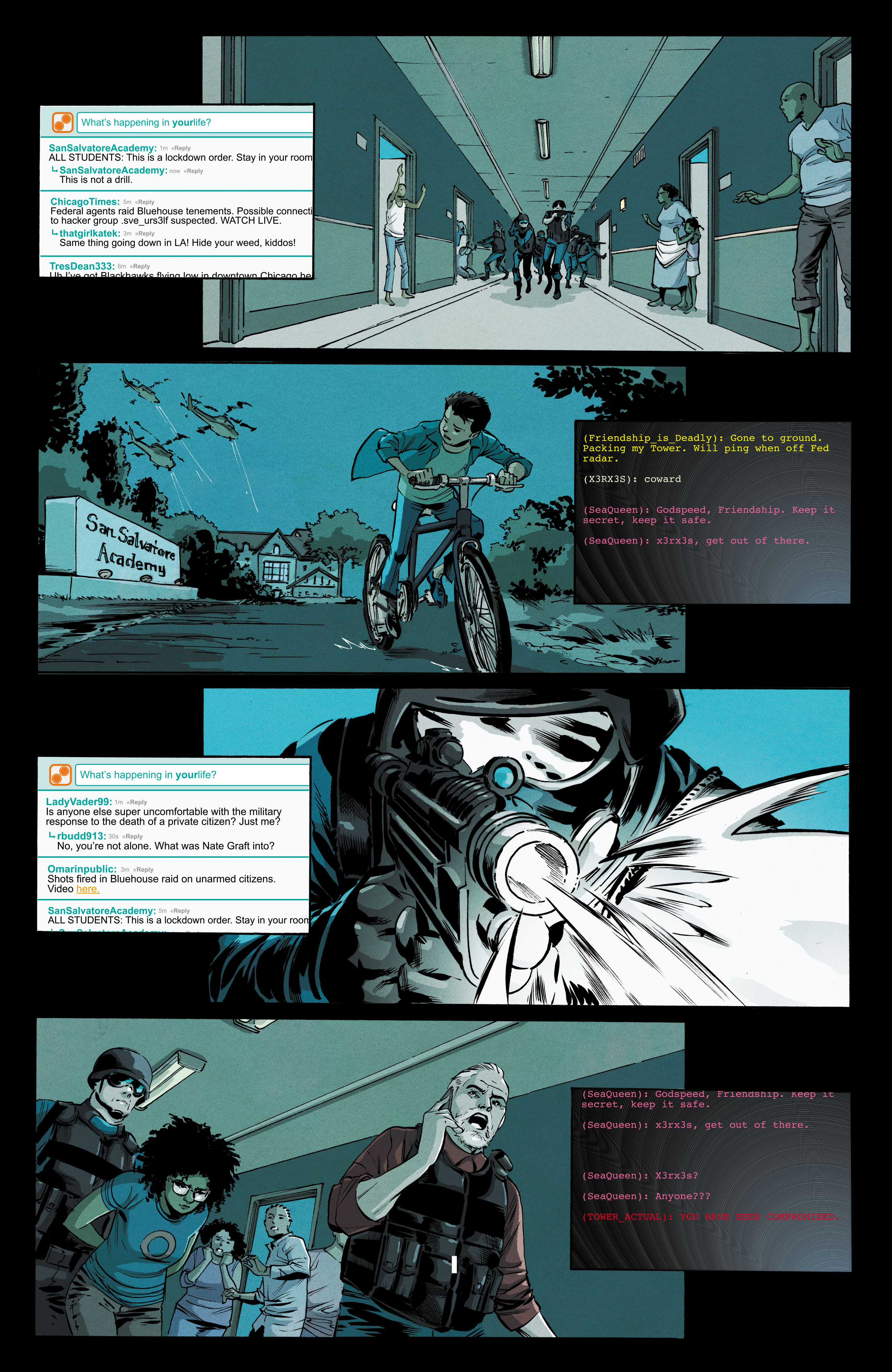 Read online Hacktivist Volume 2 comic -  Issue #4 - 4
