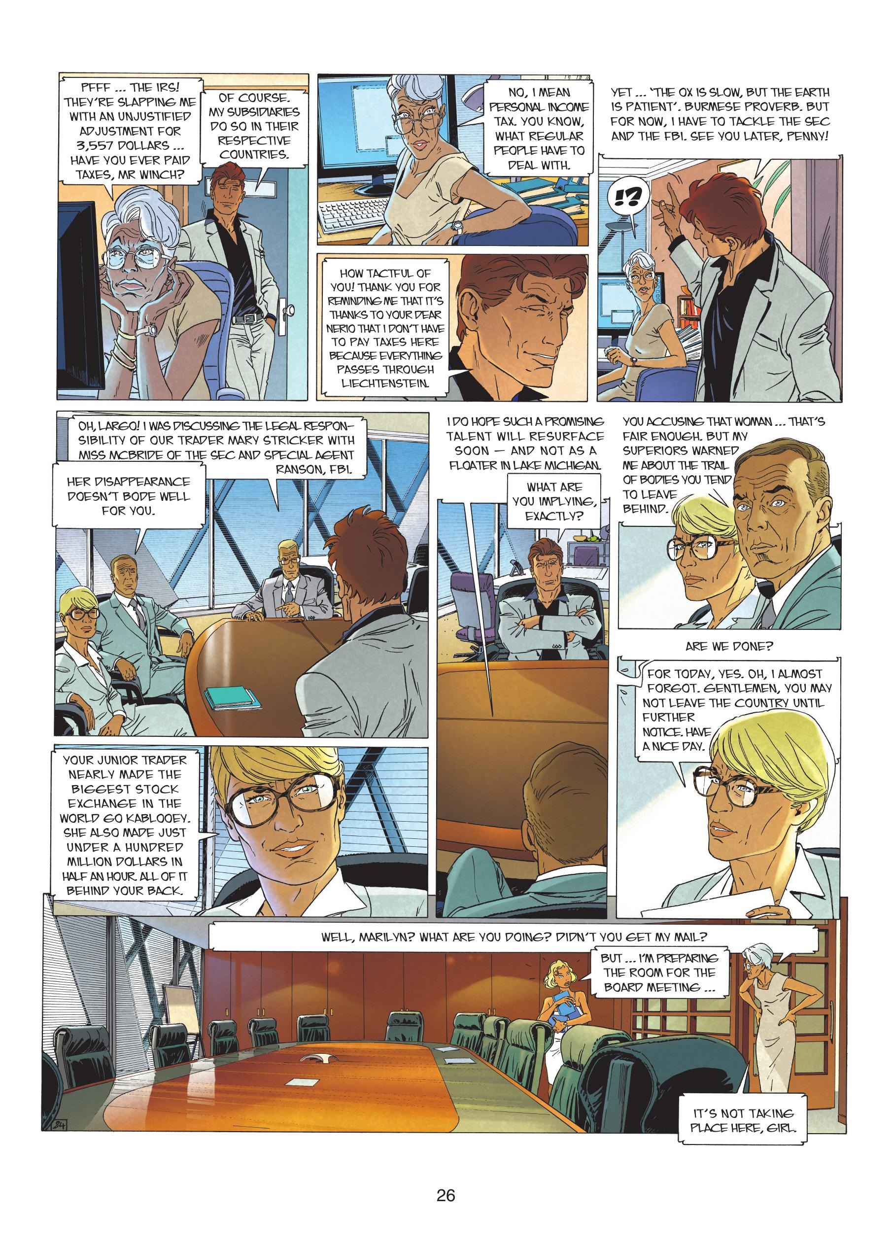 Read online Largo Winch comic -  Issue # TPB 17 - 28