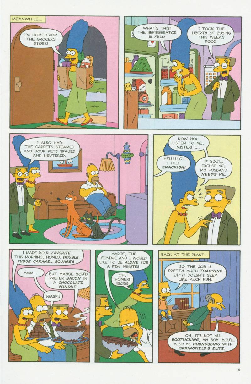 Read online Simpsons Comics comic -  Issue #60 - 10