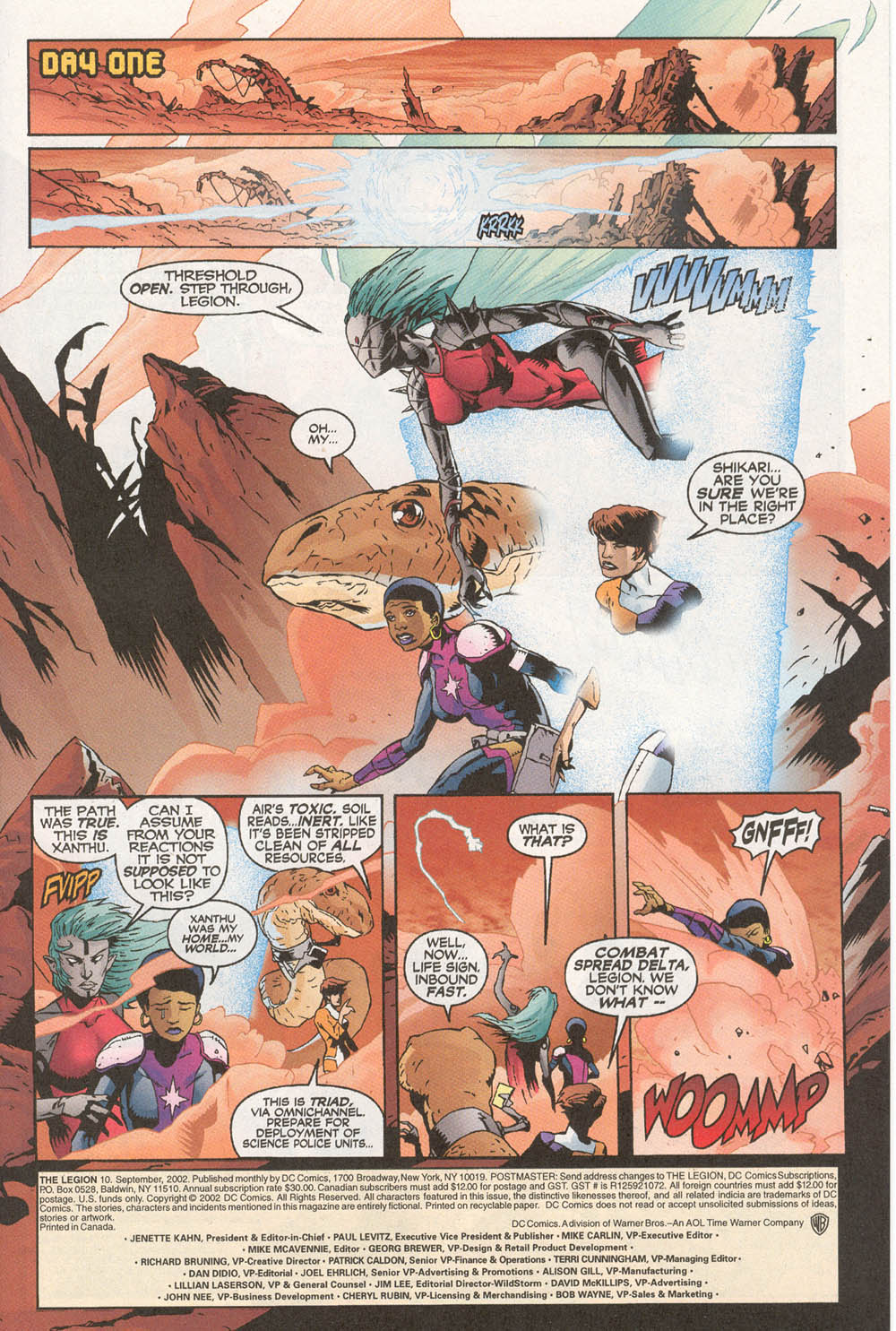 Read online The Legion comic -  Issue #10 - 2