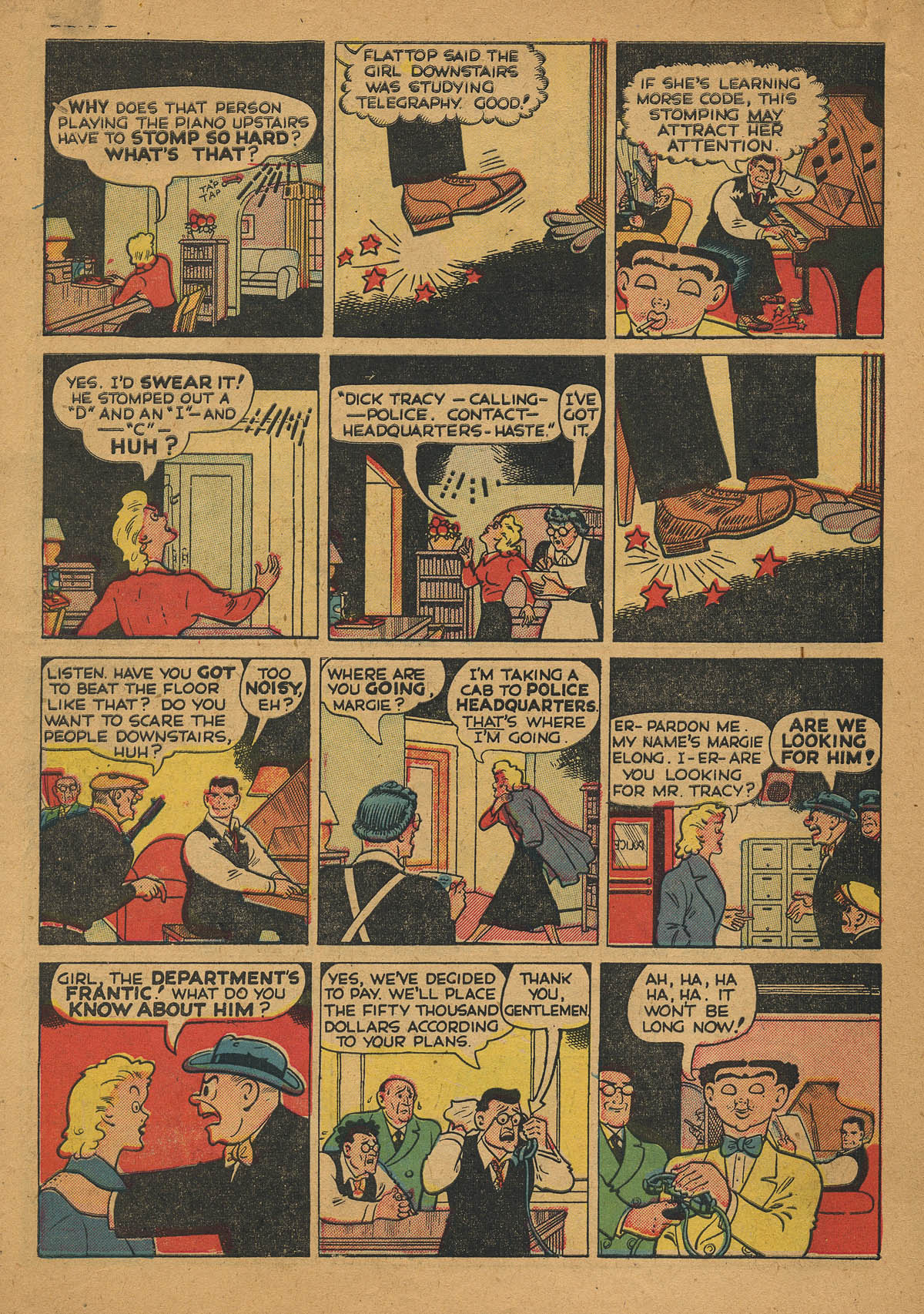 Read online Dick Tracy comic -  Issue #25 - 8