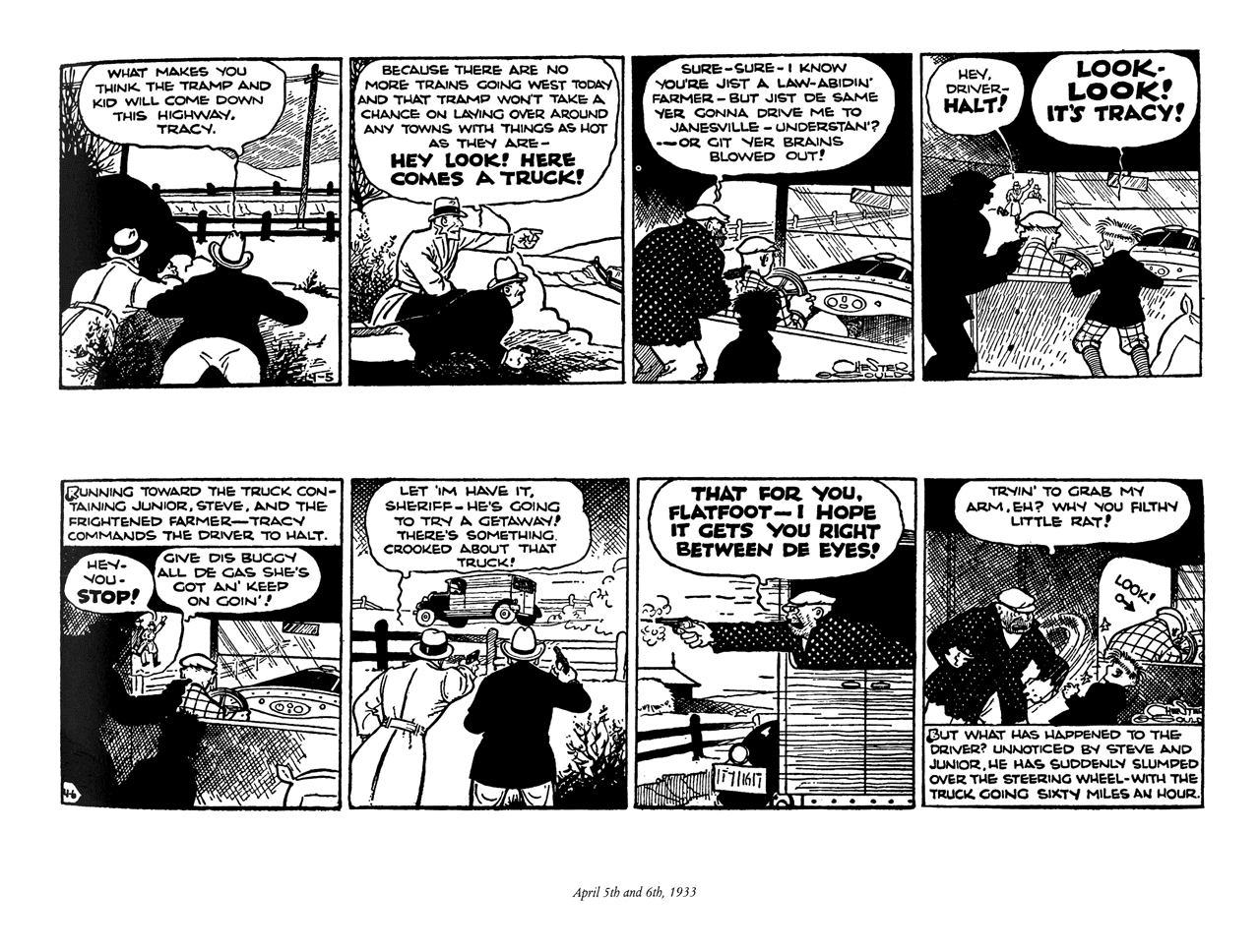 Read online The Complete Chester Gould's Dick Tracy comic -  Issue # TPB 1 (Part 2) - 116