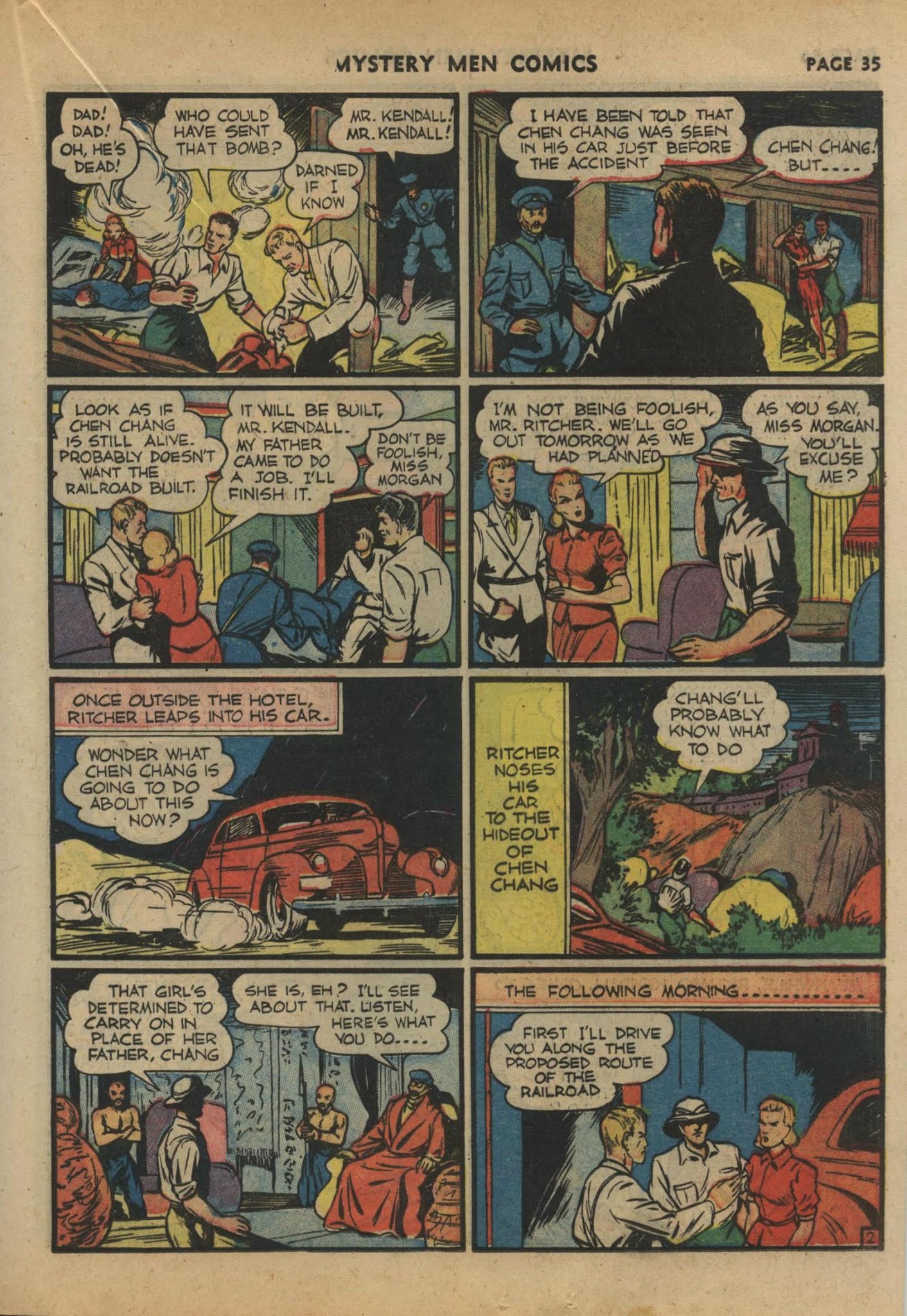 Read online Mystery Men Comics comic -  Issue #18 - 37