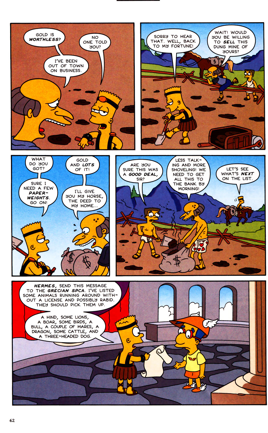 Read online Simpsons Comics comic -  Issue #100 - 64