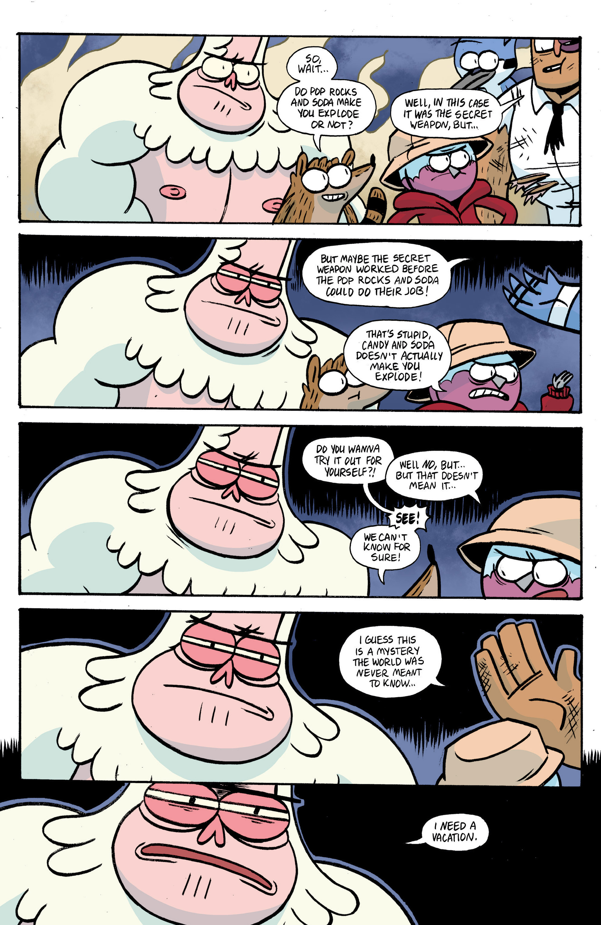 Read online Regular Show: Skips comic -  Issue #6 - 25