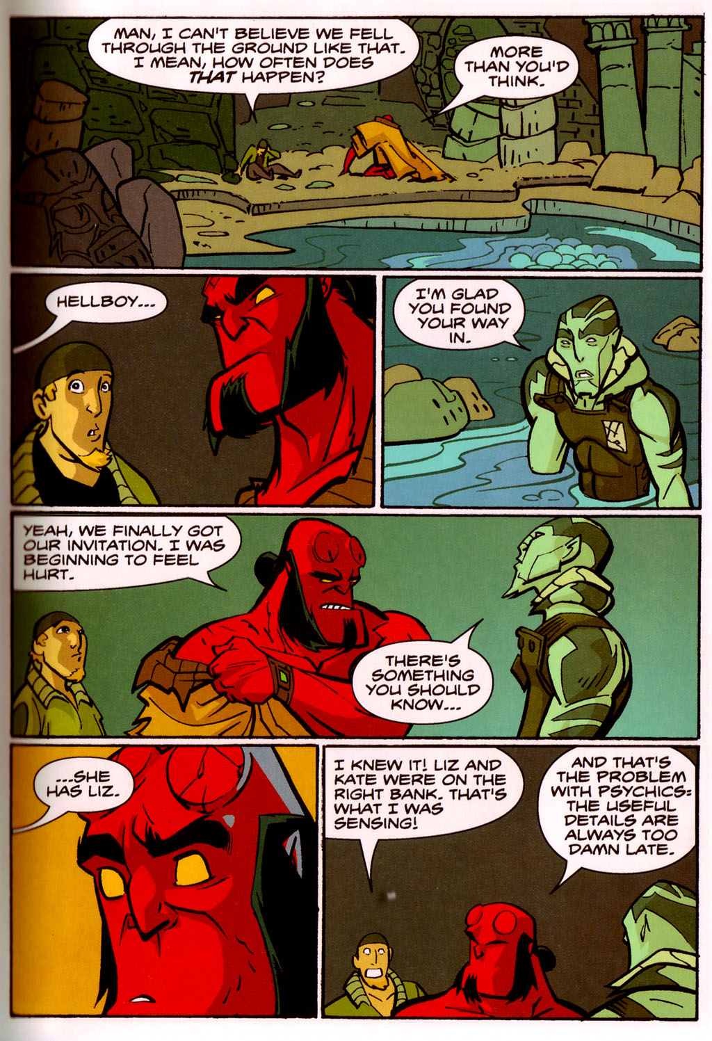 Read online Hellboy Animated: The Black Wedding comic -  Issue # TPB - 42