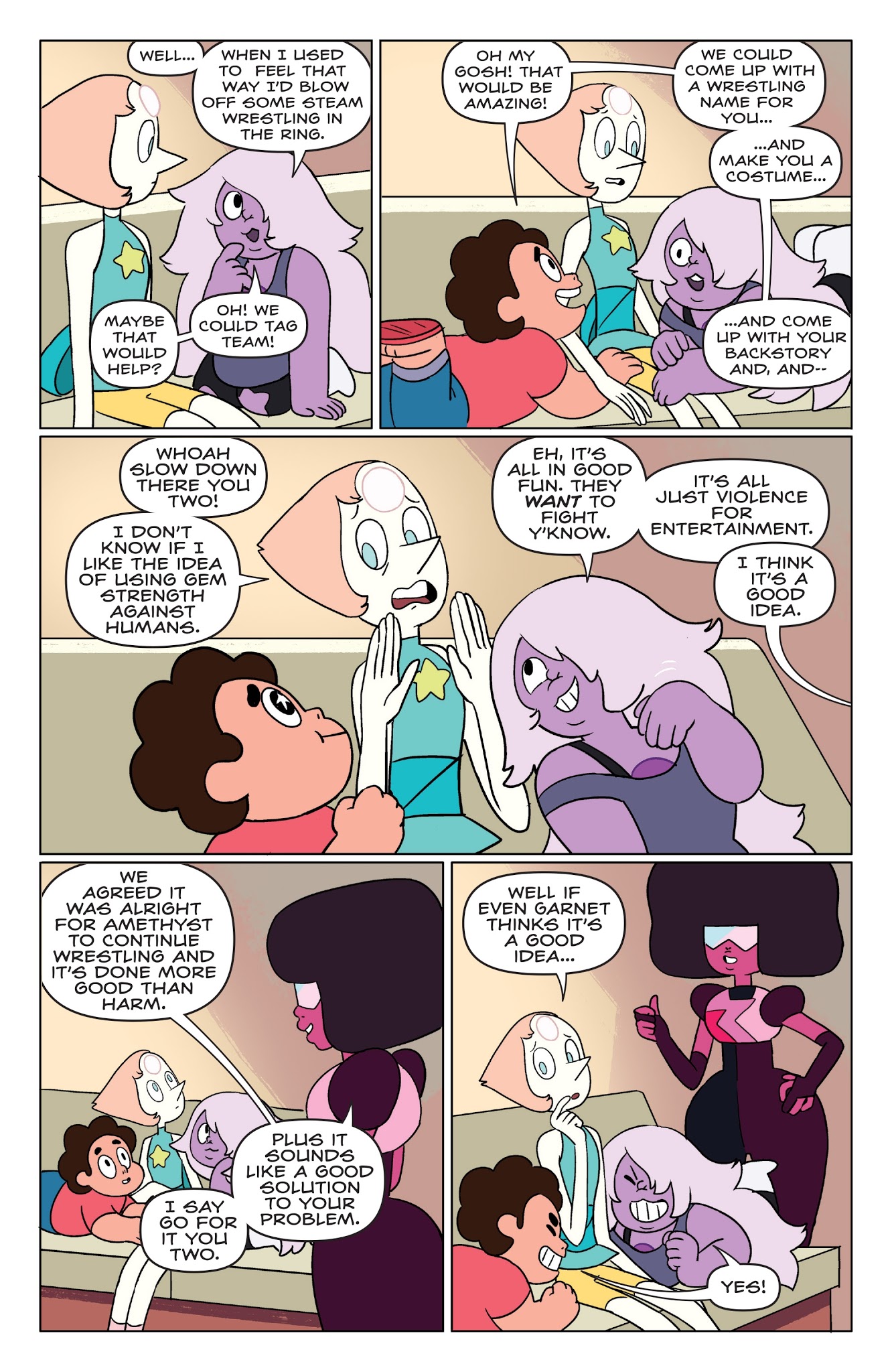 Read online Steven Universe Ongoing comic -  Issue #6 - 6