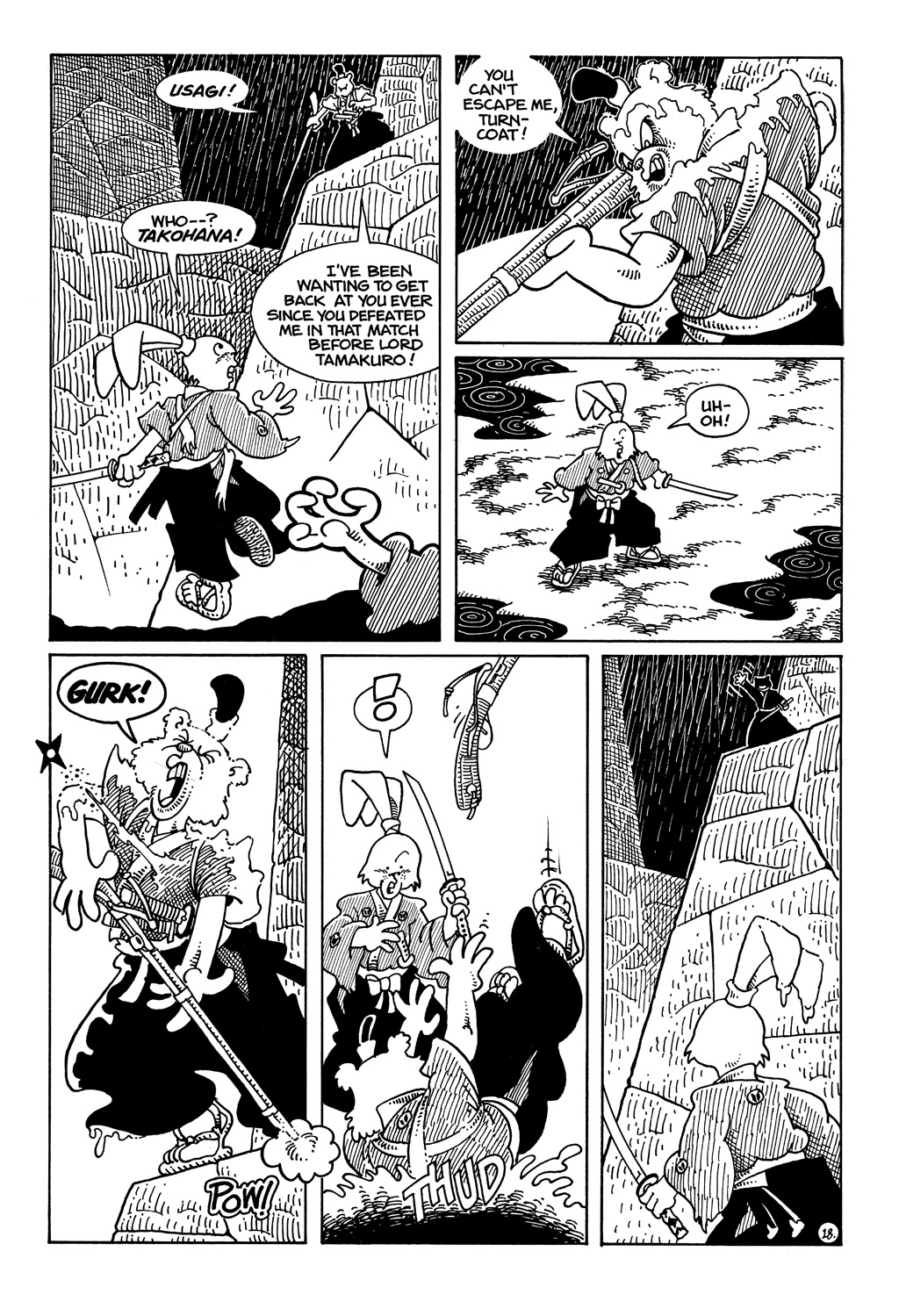 Read online Usagi Yojimbo (1987) comic -  Issue #17 - 19