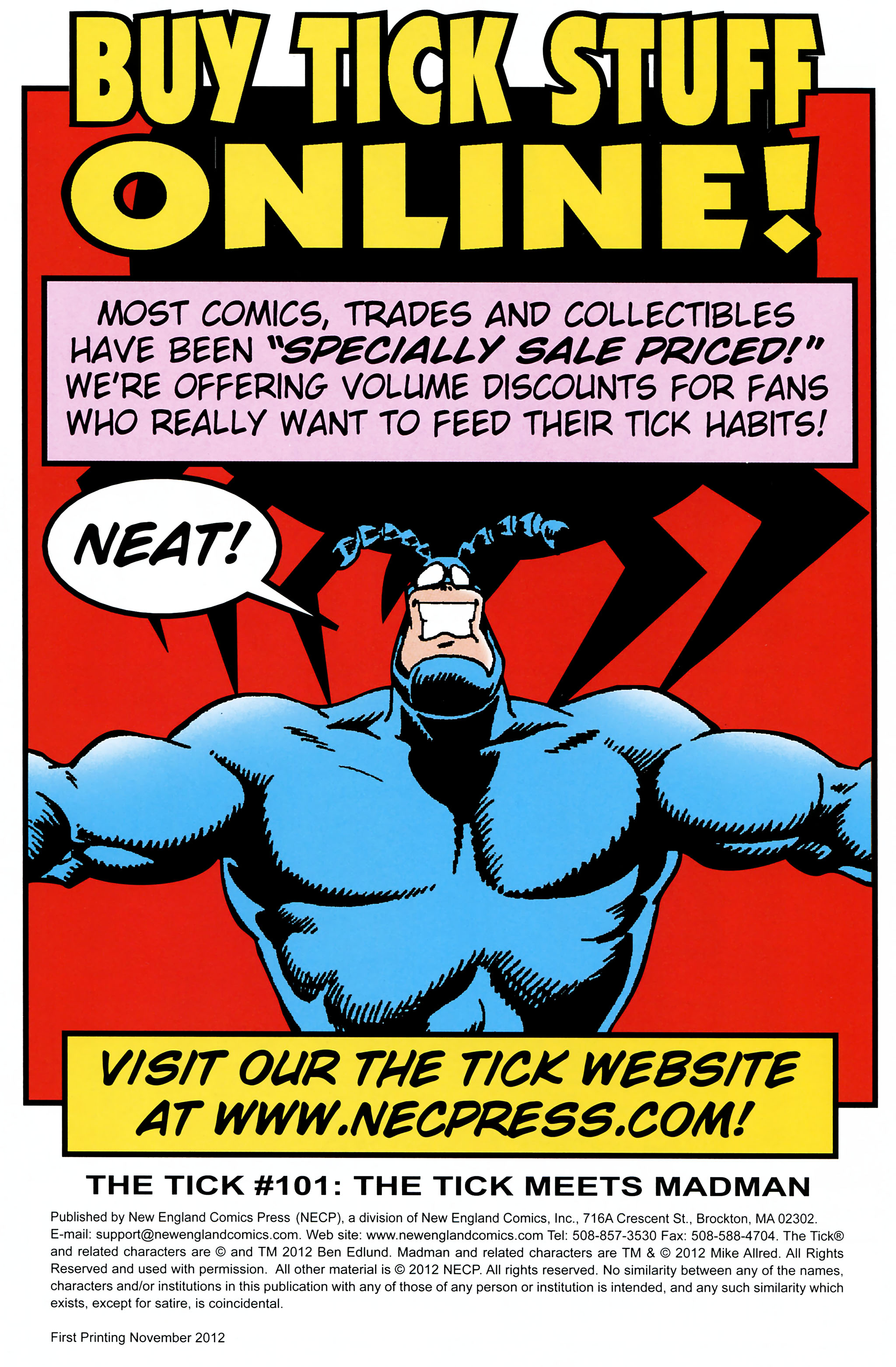 Read online The Tick comic -  Issue #101 - 45