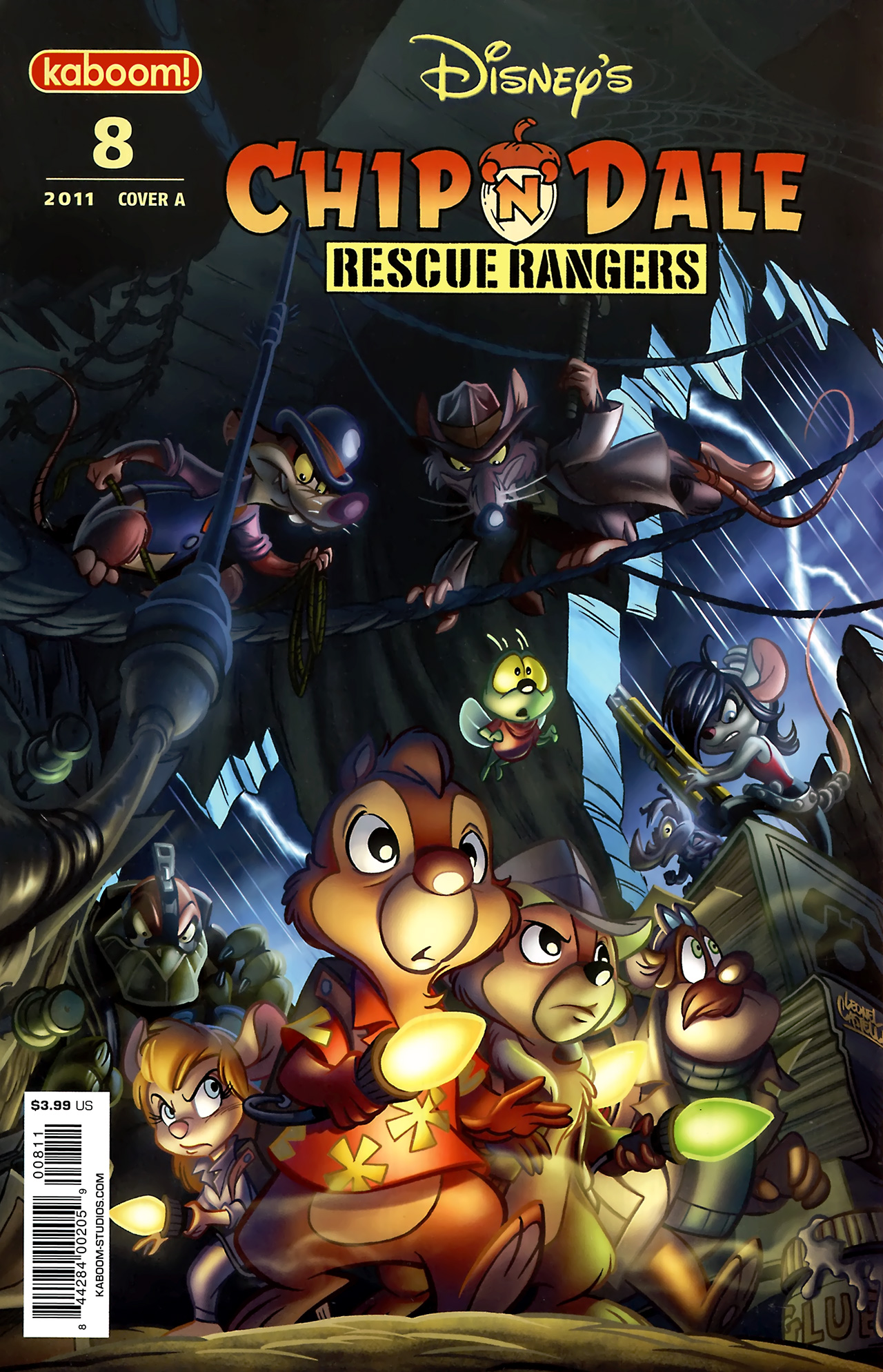 Read online Chip 'N' Dale Rescue Rangers comic -  Issue #8 - 1