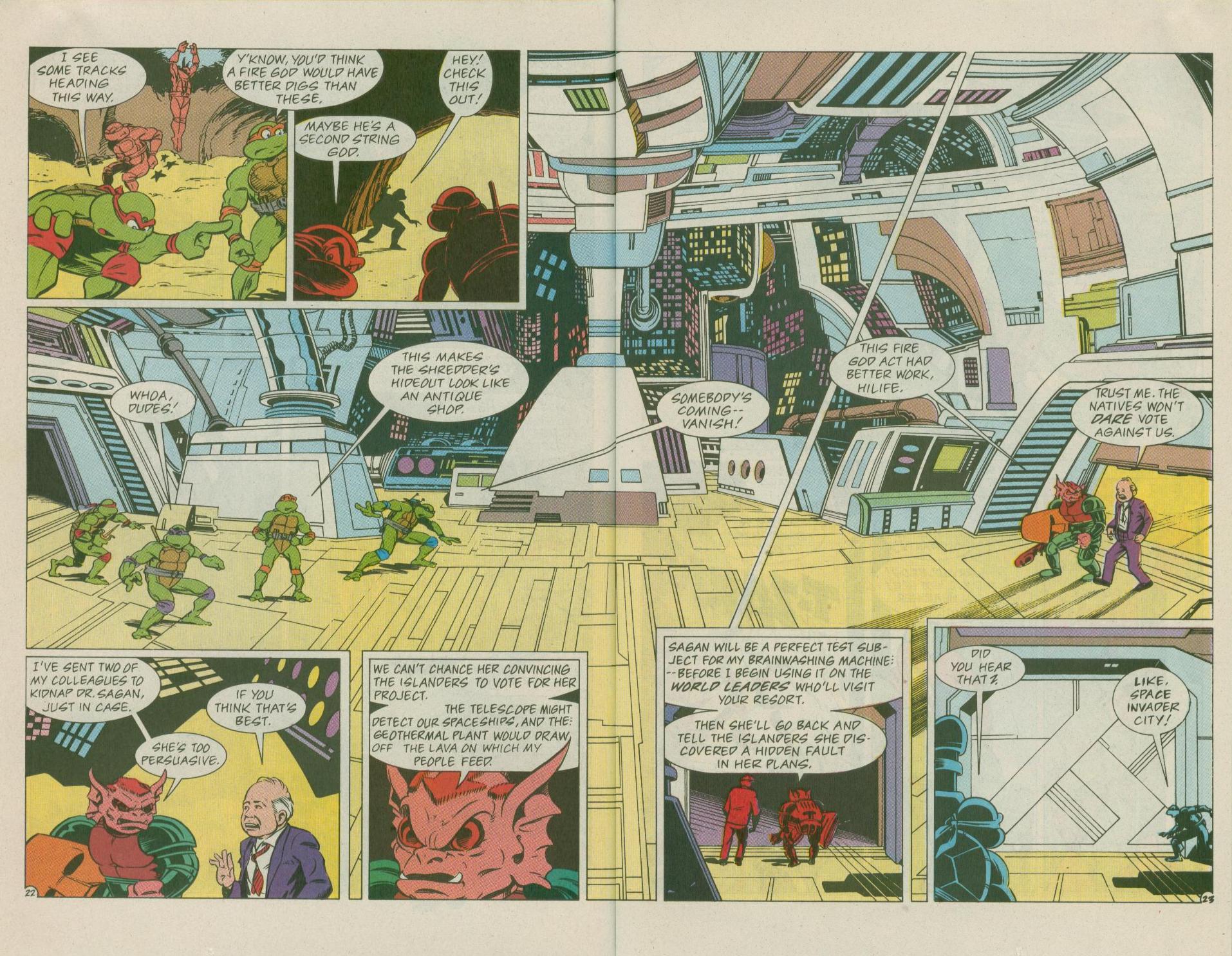 Read online Teenage Mutant Ninja Turtles Adventures (1989) comic -  Issue # _Special 2 - 23