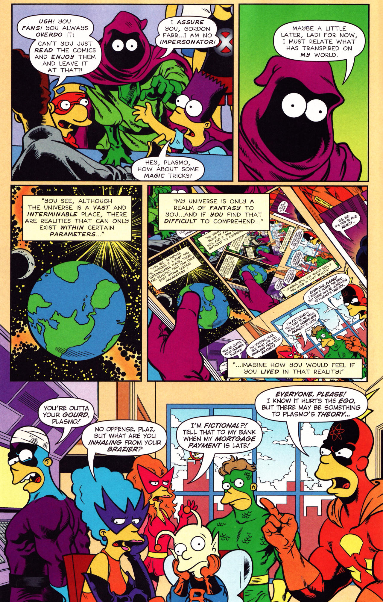 Read online Bongo Comics Presents Simpsons Super Spectacular comic -  Issue #6 - 18