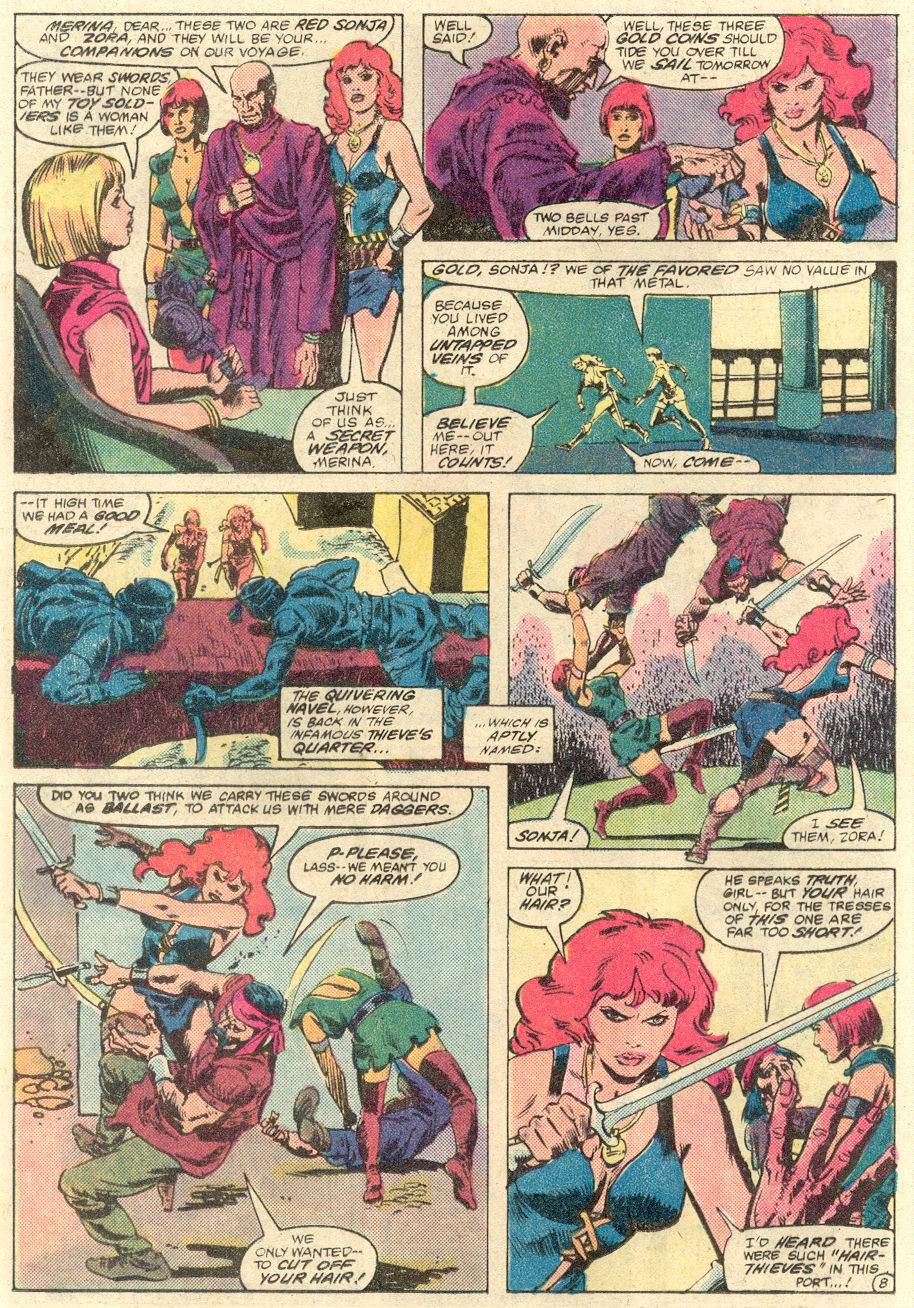 Read online Red Sonja (2nd Series) comic -  Issue #1 - 9