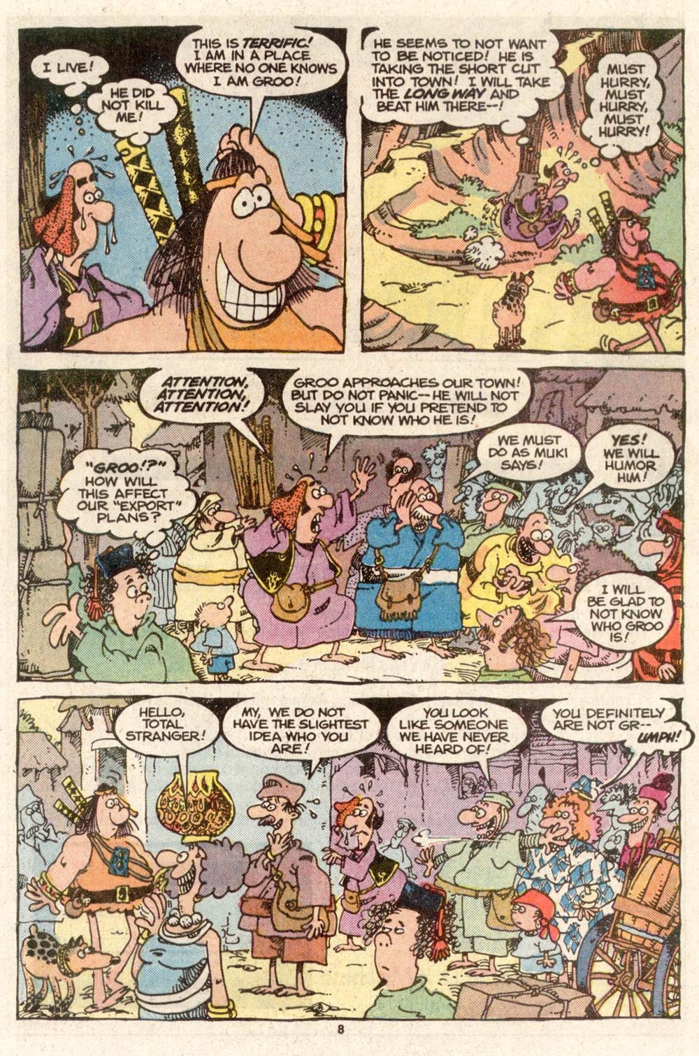 Read online Sergio Aragonés Groo the Wanderer comic -  Issue #48 - 8