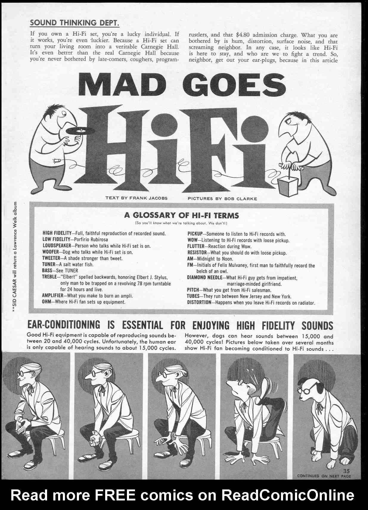 Read online MAD comic -  Issue #37 - 37