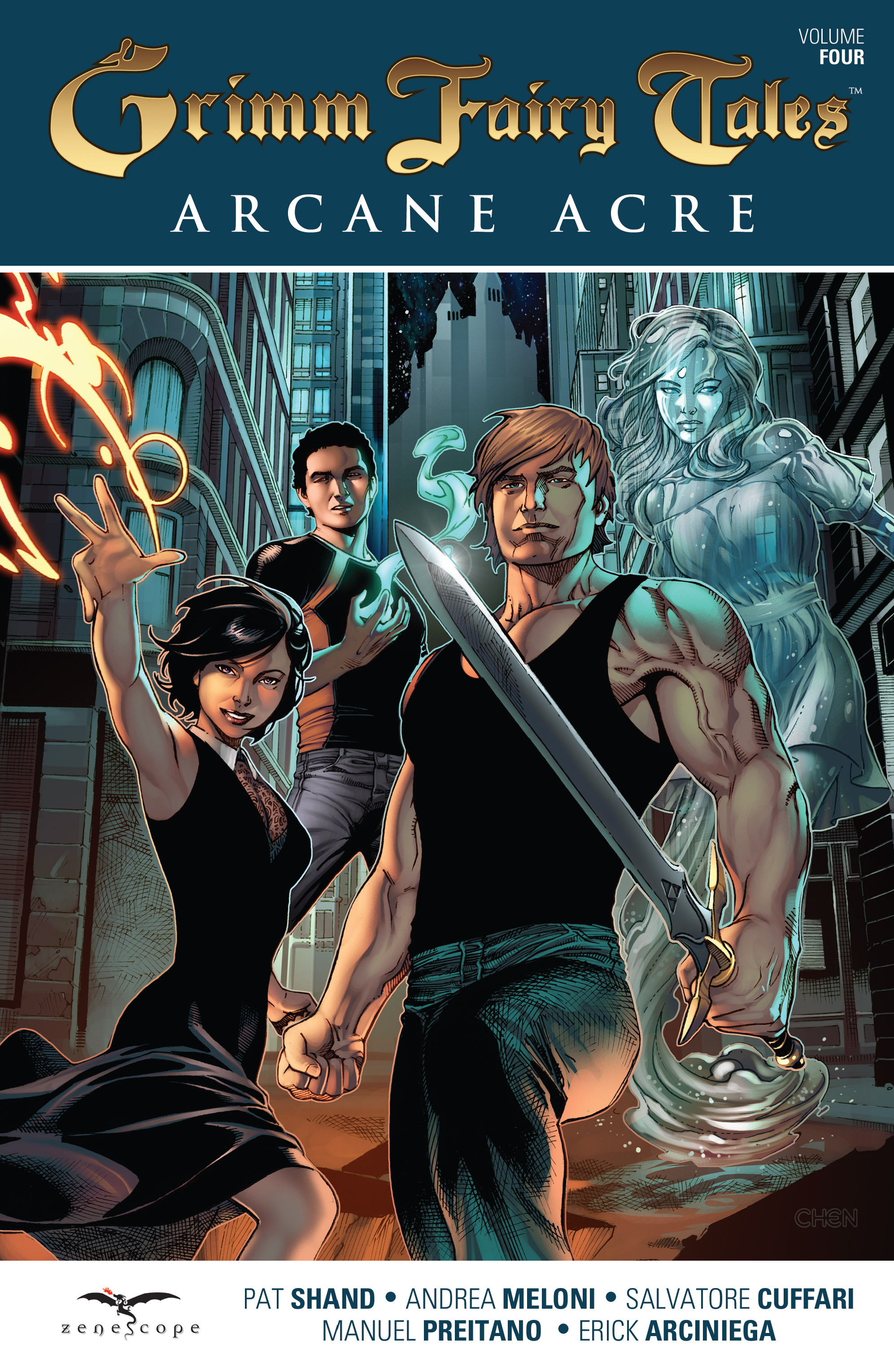 Read online Grimm Fairy Tales: Arcane Acre comic -  Issue # TPB 4 - 1