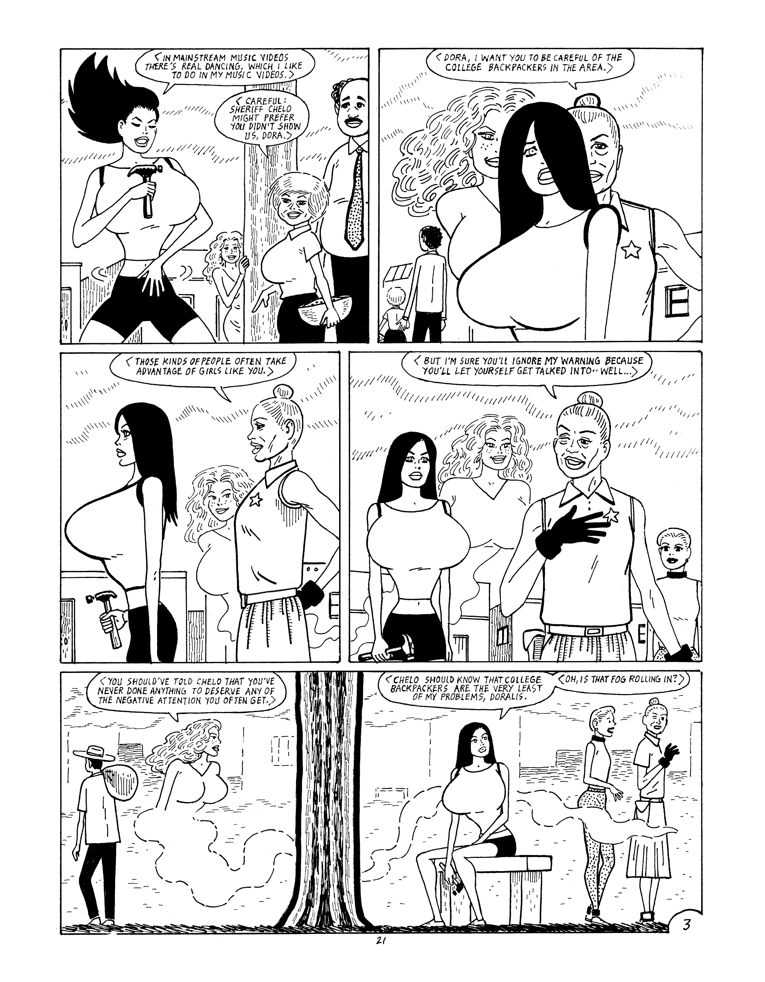 Read online Love and Rockets (2016) comic -  Issue #9 - 23