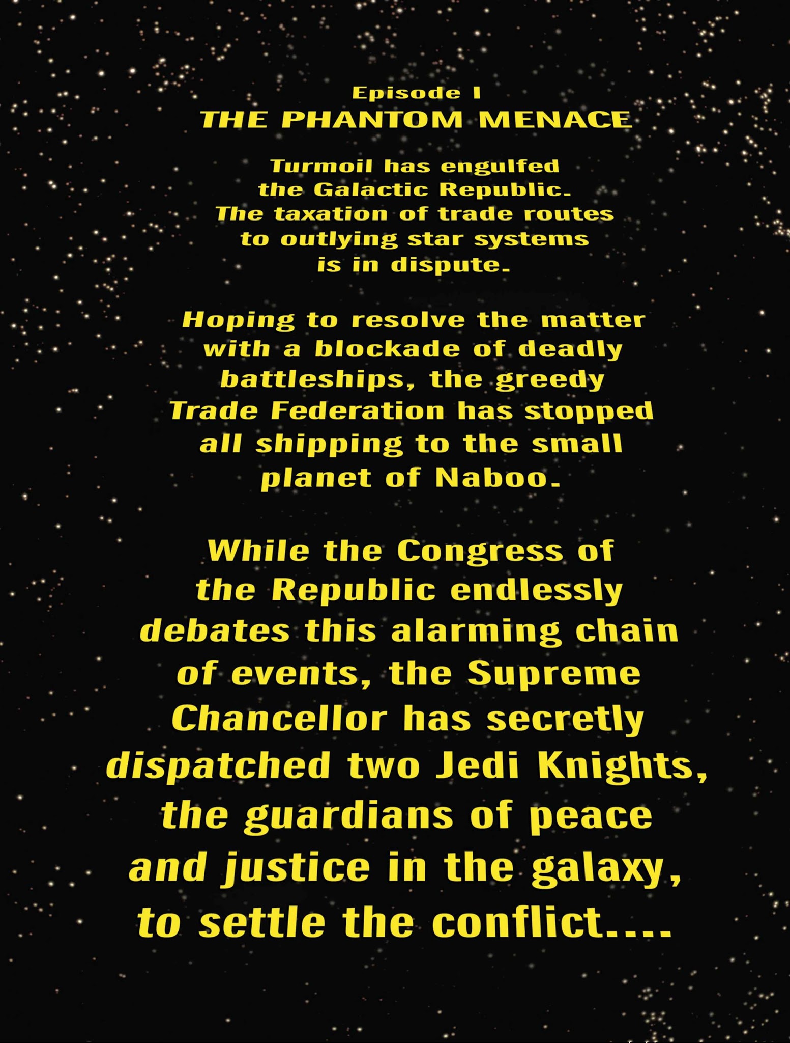 Read online Star Wars: The Prequel Trilogy: A Graphic Novel comic -  Issue # Full - 9