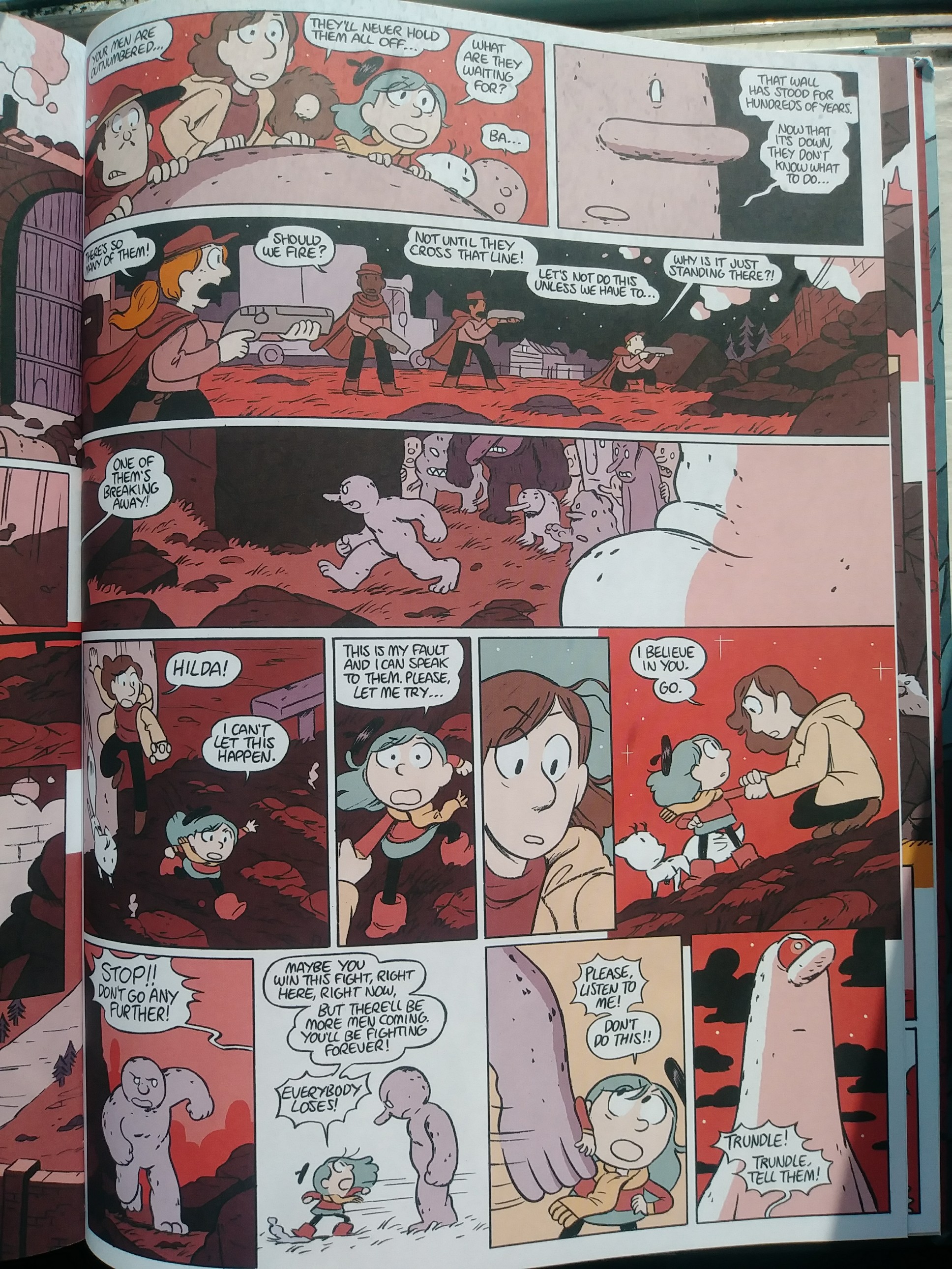 Read online Hilda and the Mountain King comic -  Issue # TPB - 62