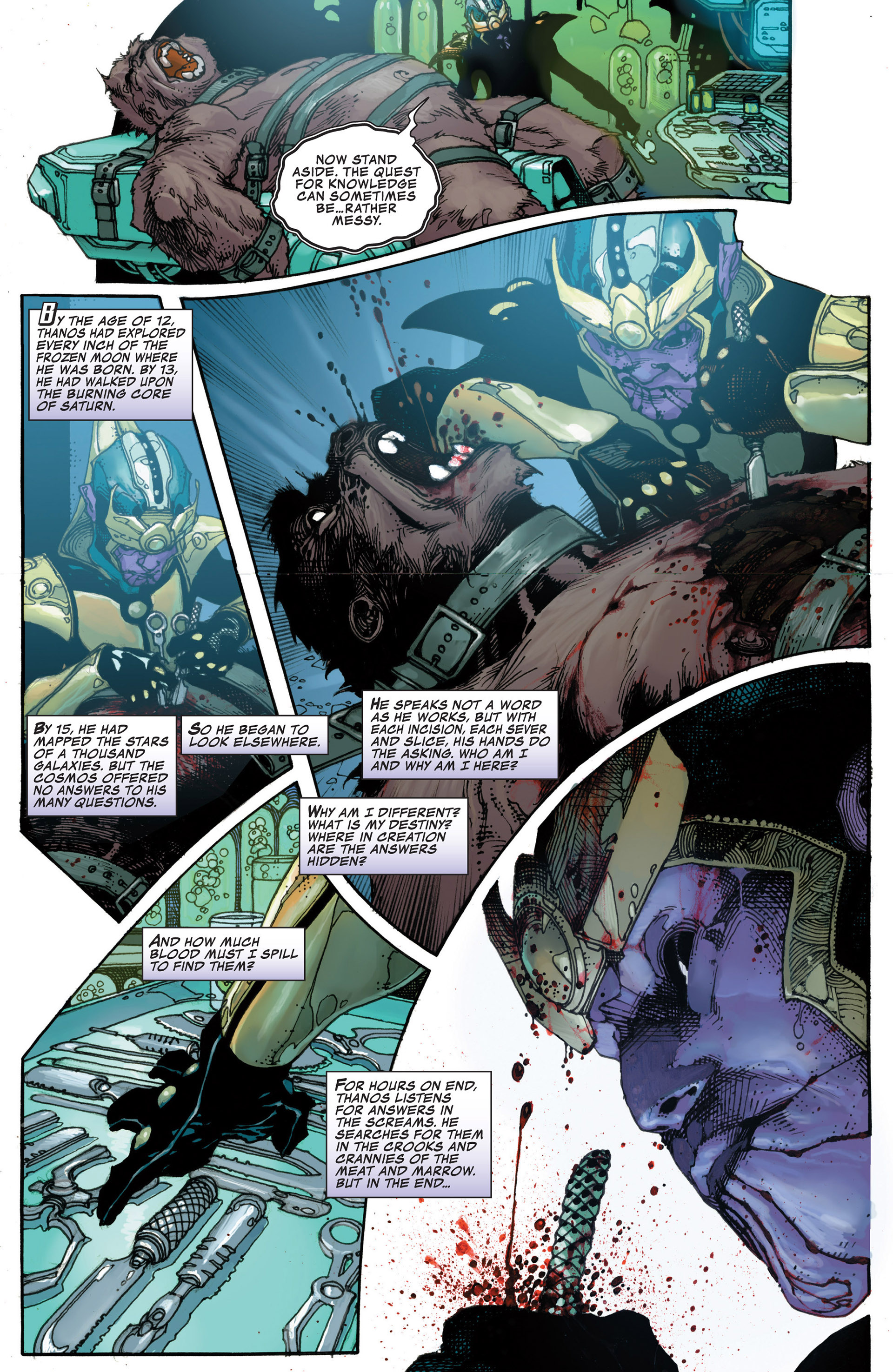 Read online Thanos Rising comic -  Issue #2 - 7