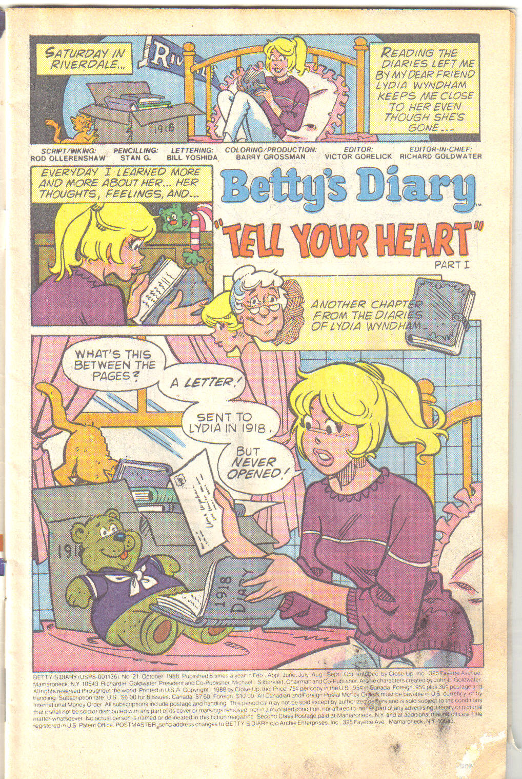 Read online Betty's Diary comic -  Issue #21 - 3