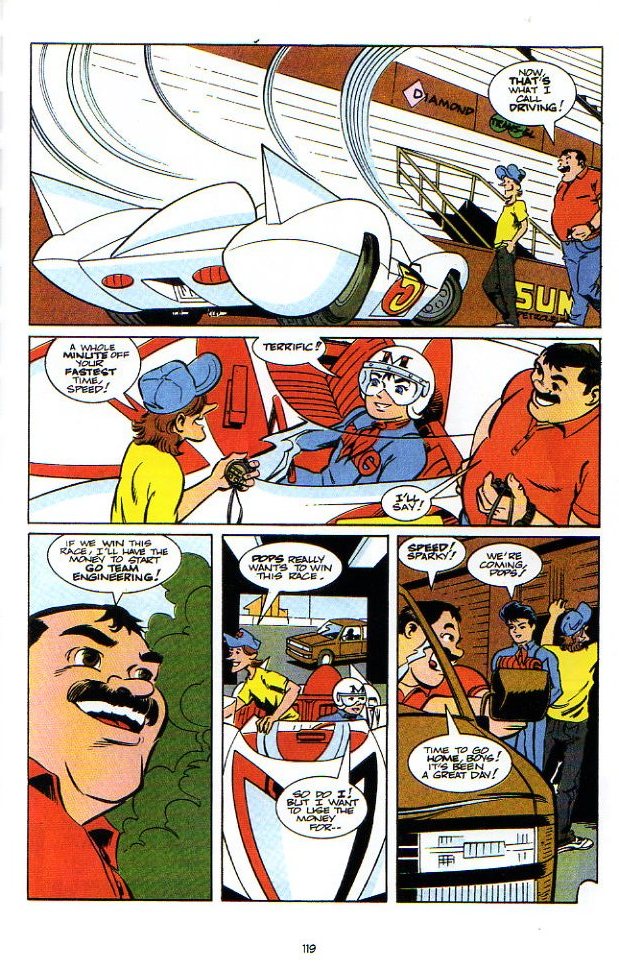 Read online Speed Racer (1987) comic -  Issue #37 - 4