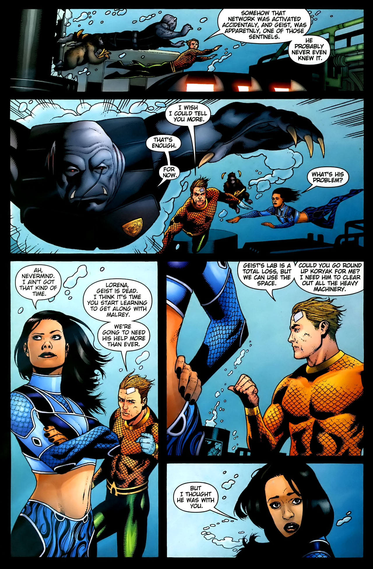 Read online Aquaman (2003) comic -  Issue #36 - 18
