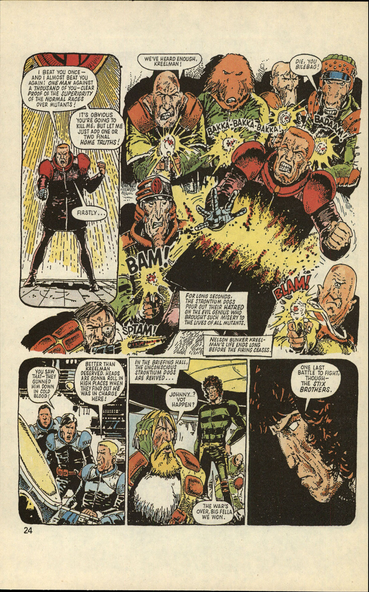 Read online Strontium Dog comic -  Issue #4 - 26