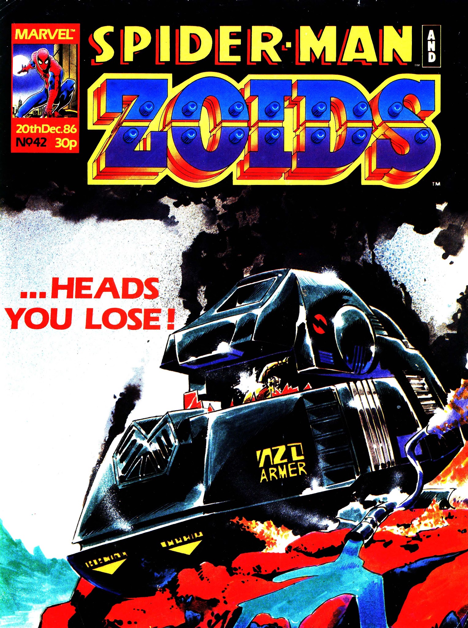 Read online Spider-Man and Zoids comic -  Issue #42 - 1