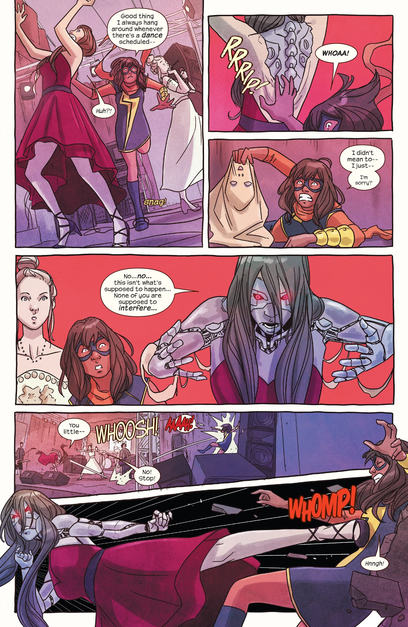 Read online Ms. Marvel (2016) comic -  Issue #30 - 17