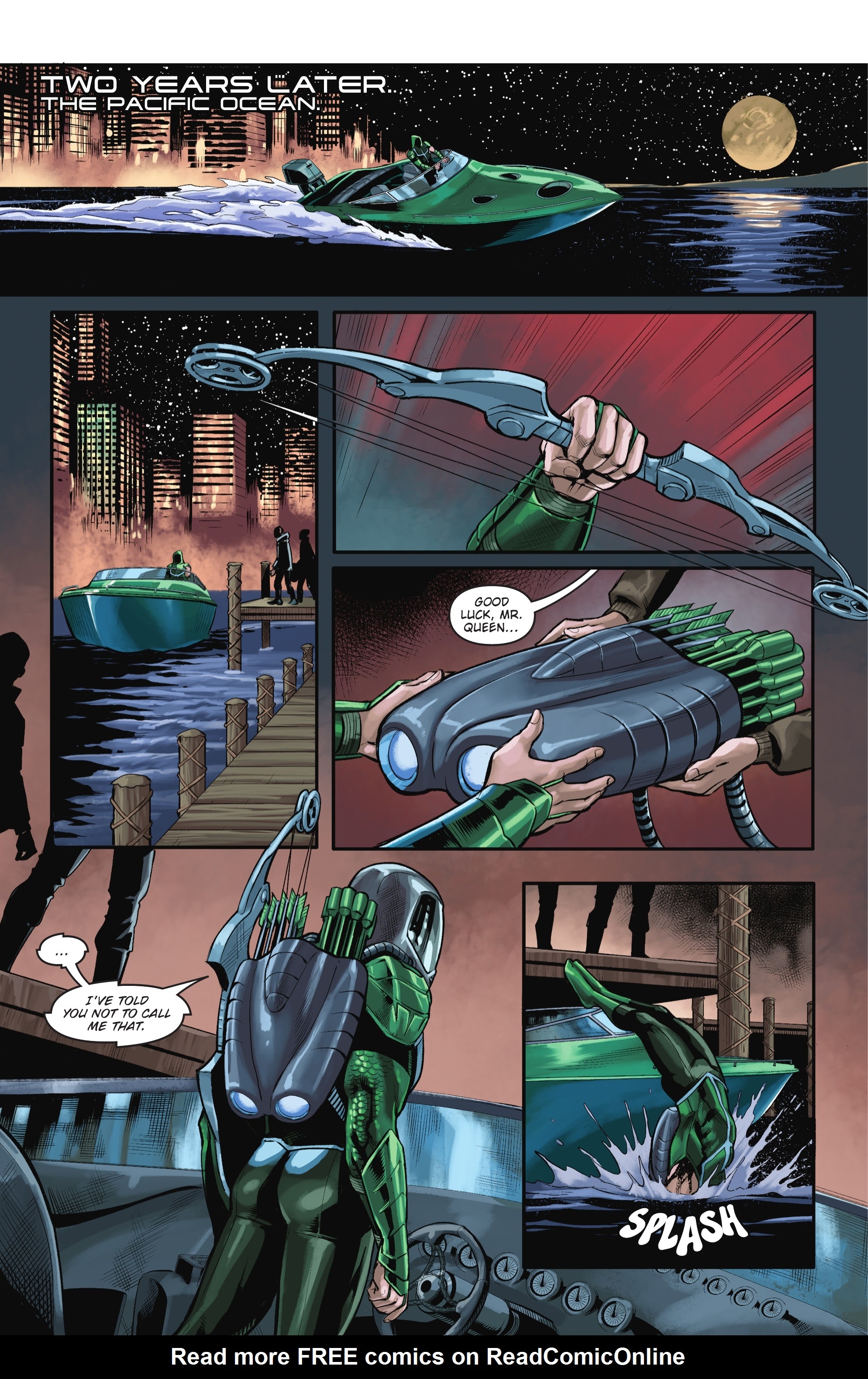 Read online Aquaman/Green Arrow - Deep Target comic -  Issue #1 - 8