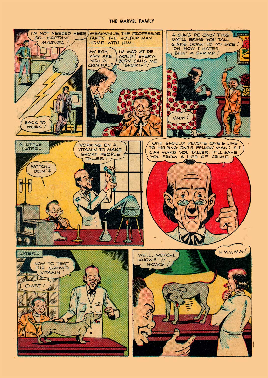 Read online The Marvel Family comic -  Issue #20 - 18