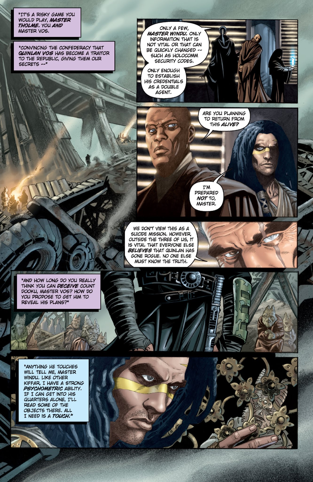 Read online Star Wars: Jedi comic -  Issue # Issue Count Dooku - 6