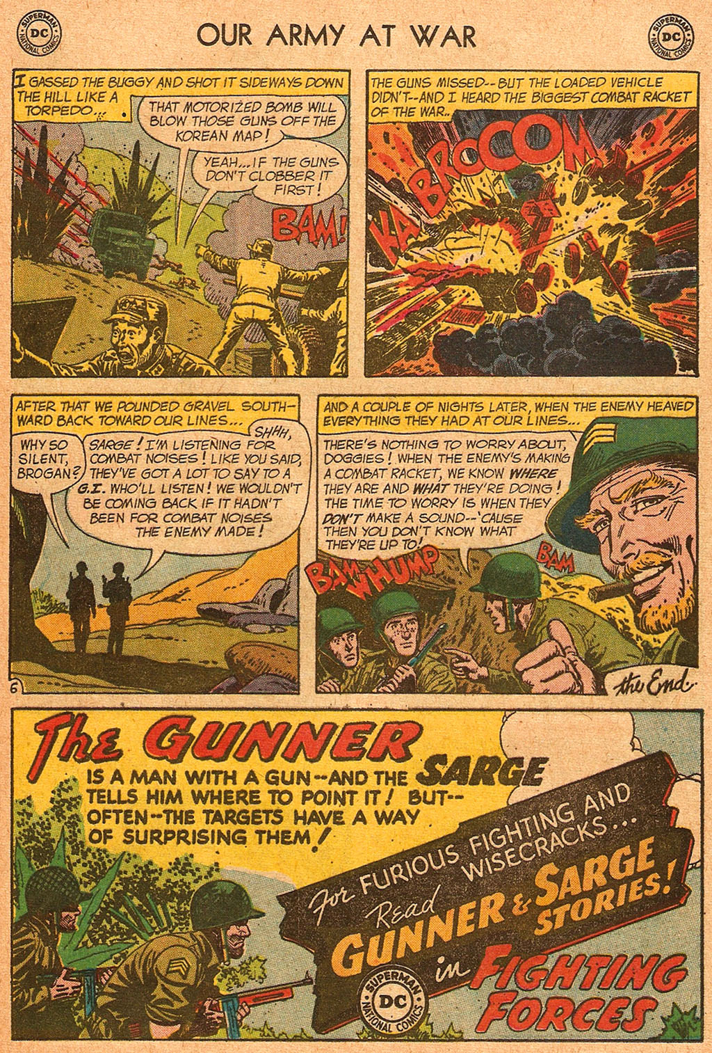 Read online Our Army at War (1952) comic -  Issue #104 - 32