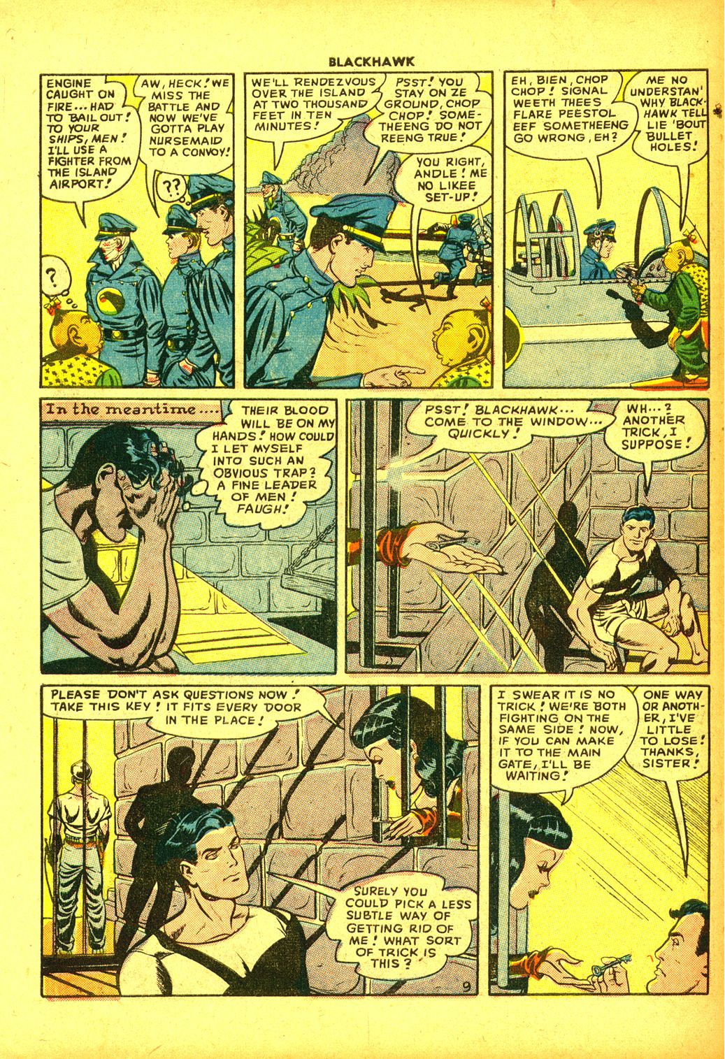 Read online Blackhawk (1957) comic -  Issue #18 - 44