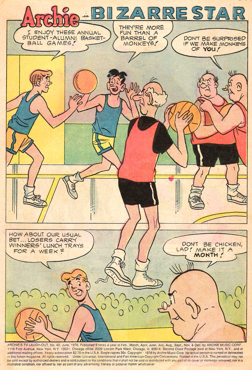 Read online Archie's TV Laugh-Out comic -  Issue #40 - 3