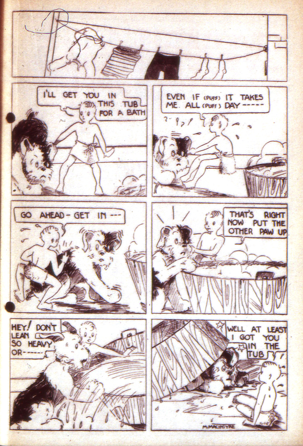 Read online Funny Pages comic -  Issue #6 - 35
