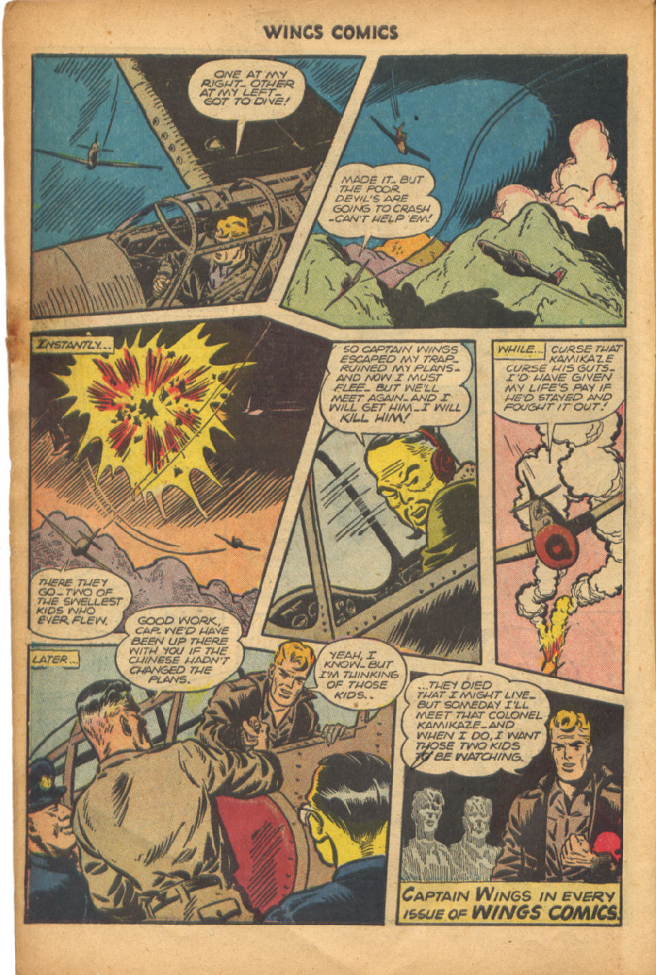 Read online Wings Comics comic -  Issue #70 - 12