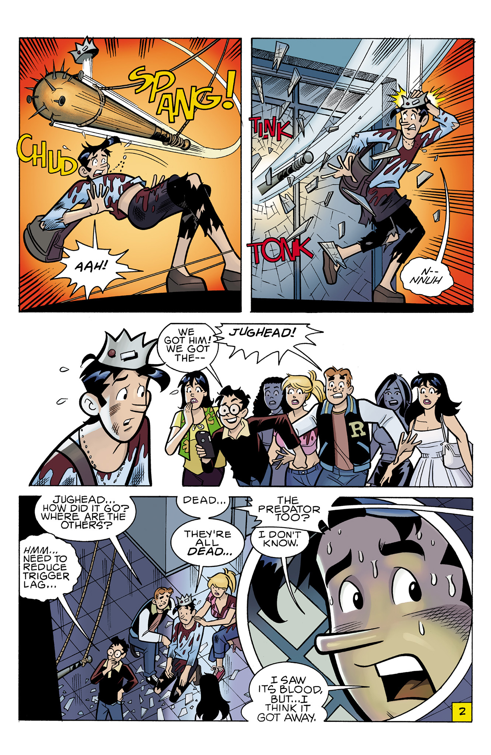 Read online Archie vs. Predator comic -  Issue #3 - 4