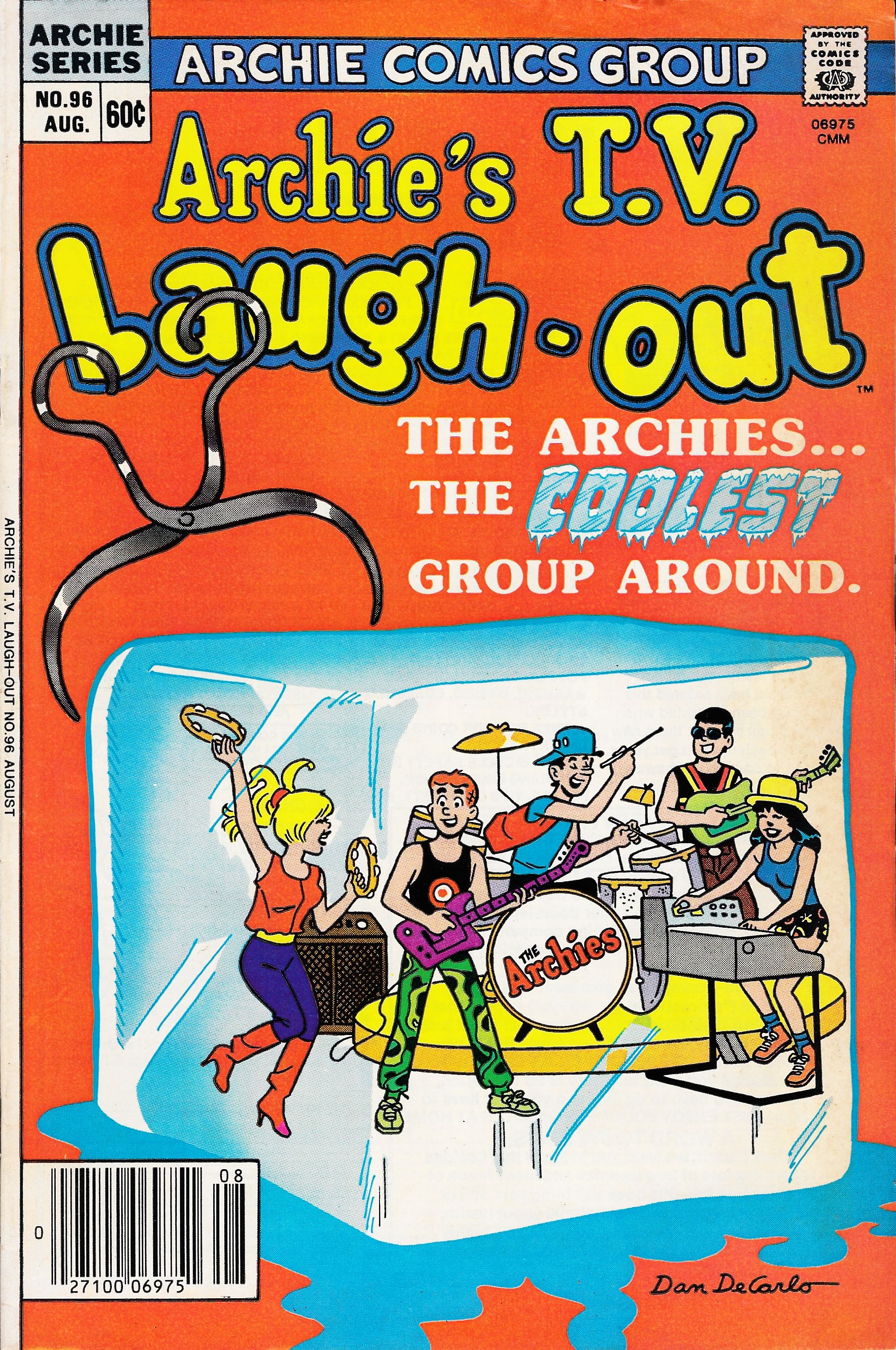 Read online Archie's TV Laugh-Out comic -  Issue #96 - 1