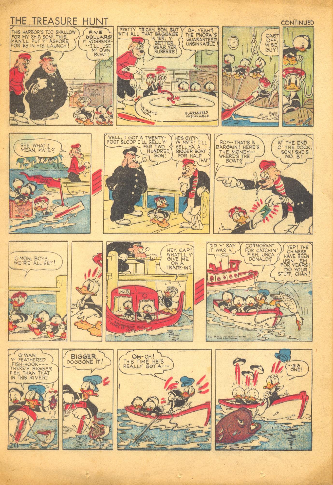 Read online Walt Disney's Comics and Stories comic -  Issue #21 - 22