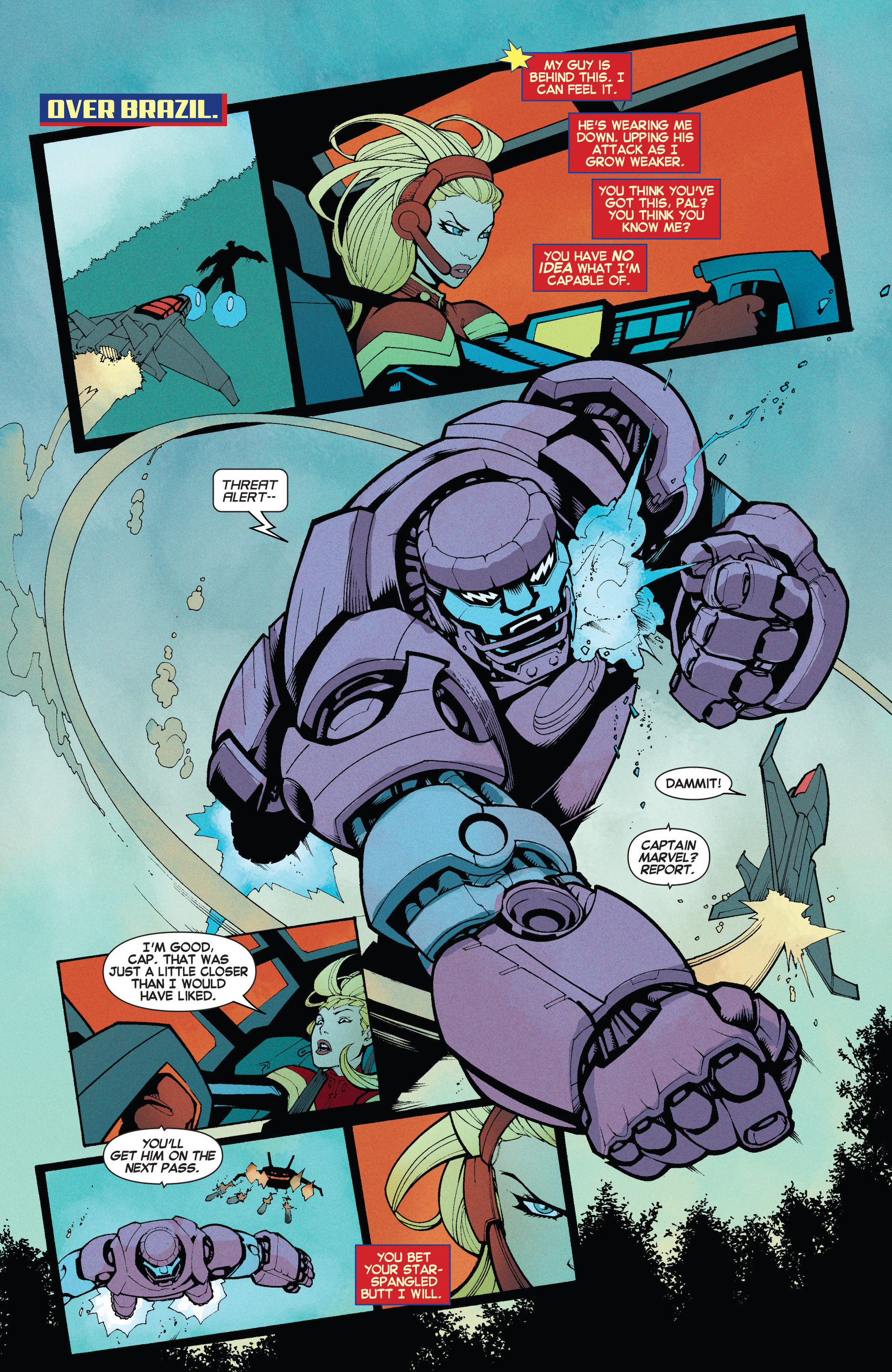Read online Captain Marvel (2012) comic -  Issue #13 - 16
