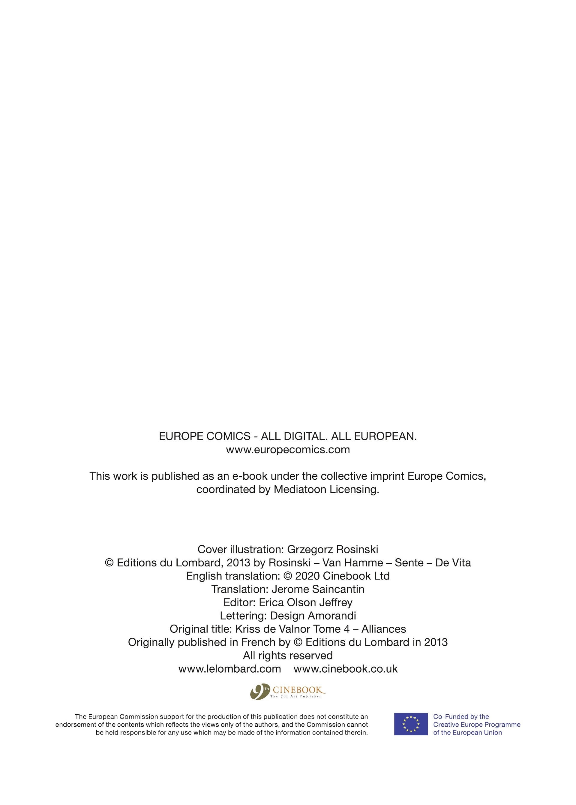 Read online Kriss of Valnor: Alliances comic -  Issue # Full - 4