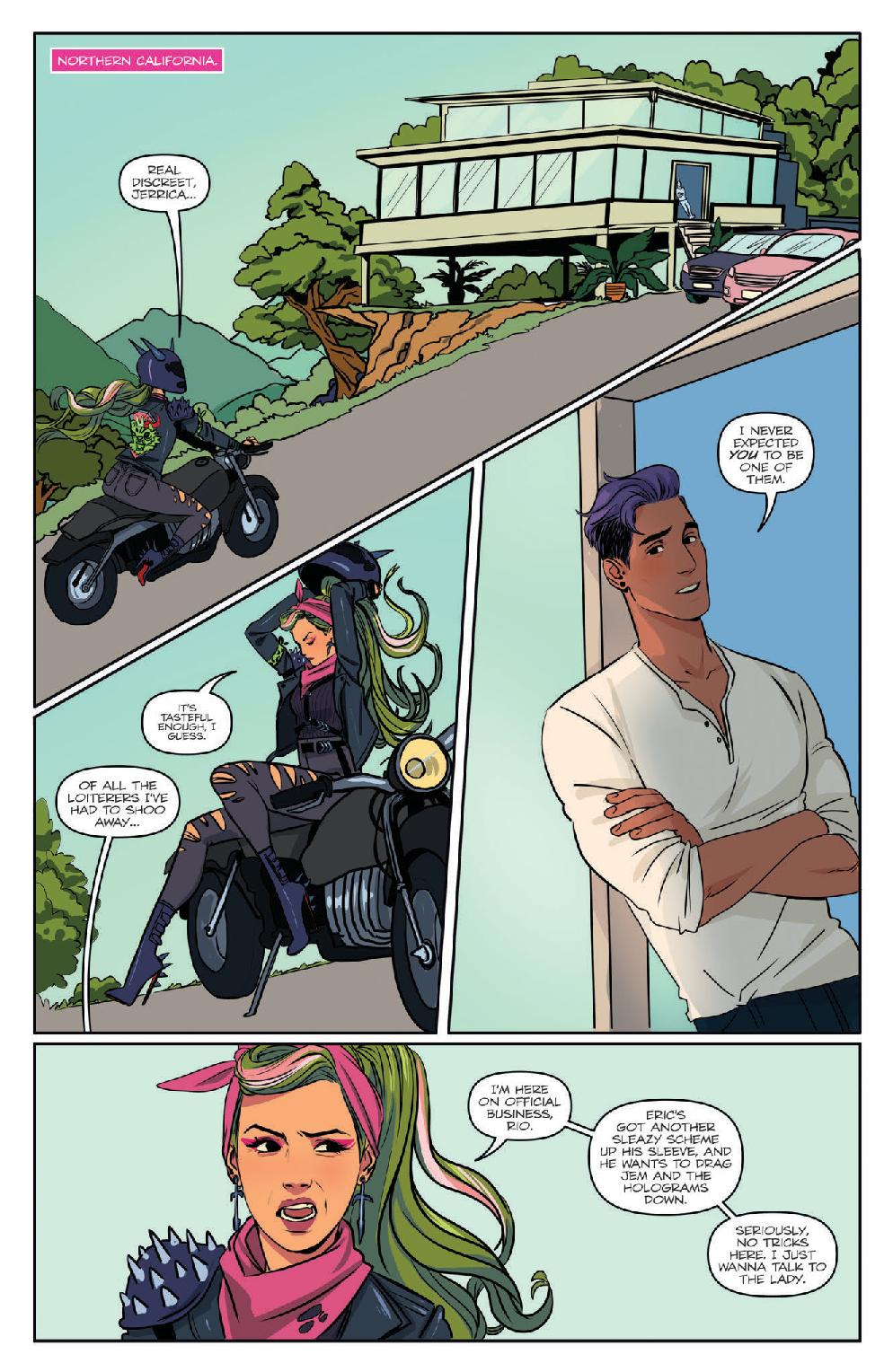 Jem and the Holograms 20/20 issue Full - Page 10