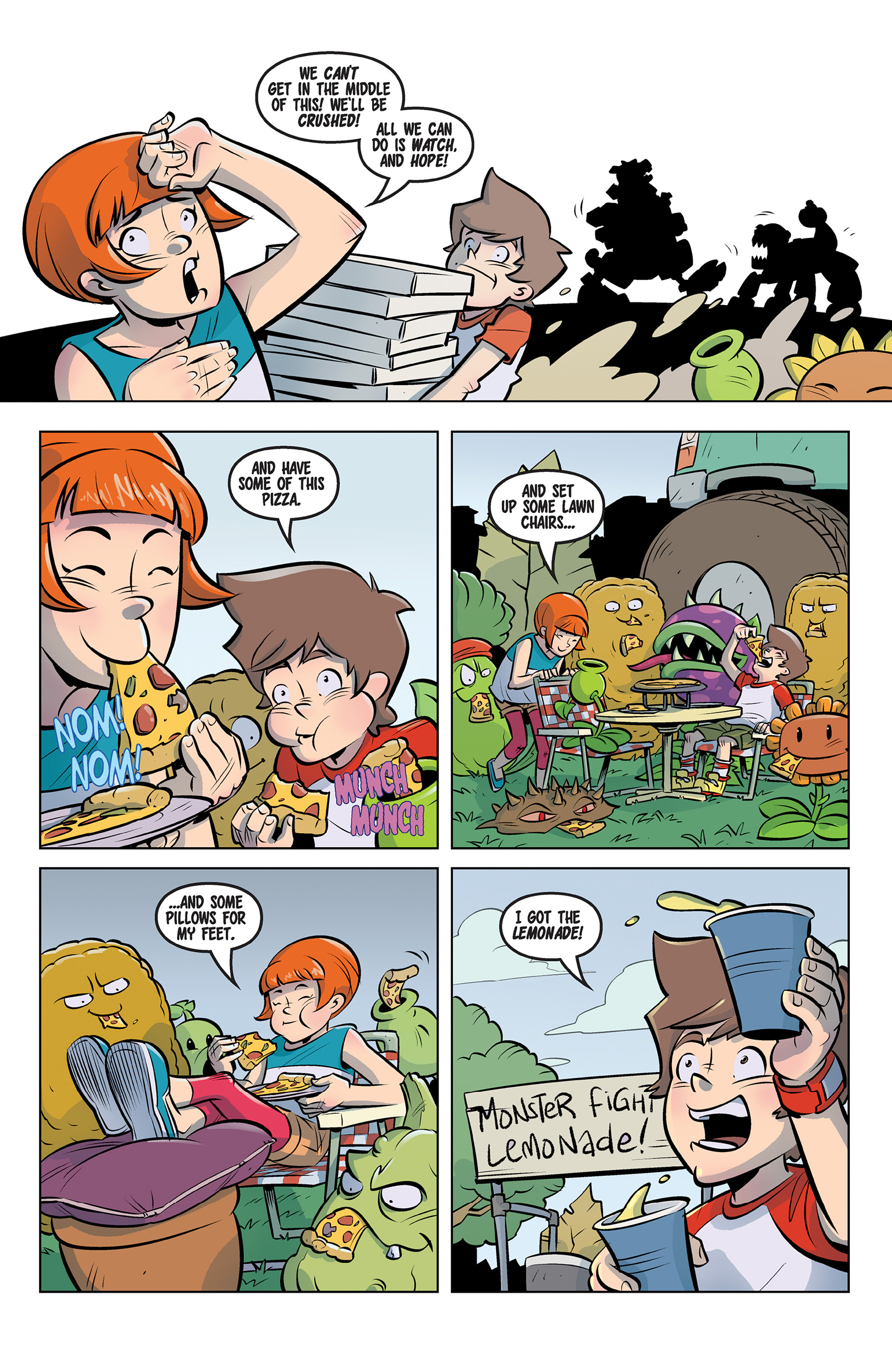 Read online Plants vs. Zombies: Petal to the Metal comic -  Issue #9 - 20