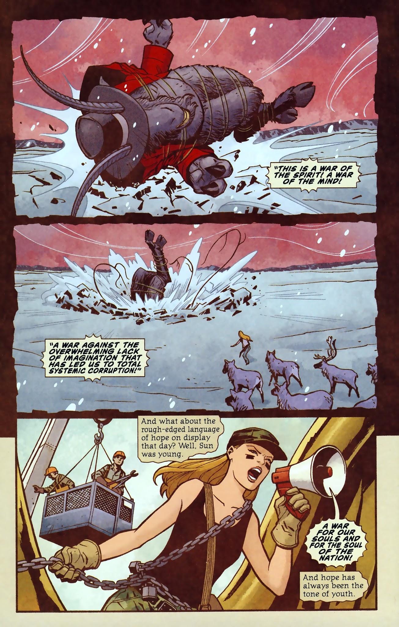 Read online Neil Young's Greendale comic -  Issue # TPB - 148