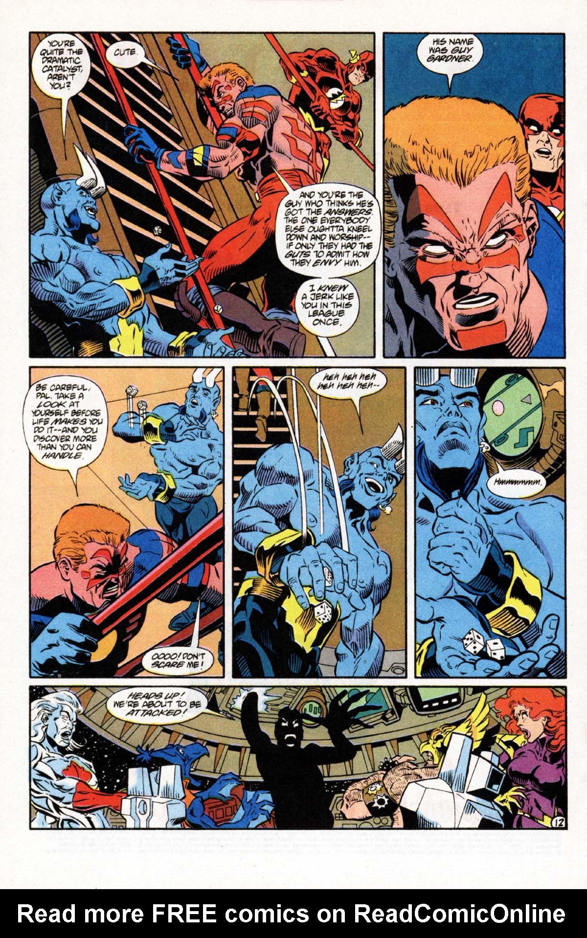 Read online Justice League America comic -  Issue #101 - 13